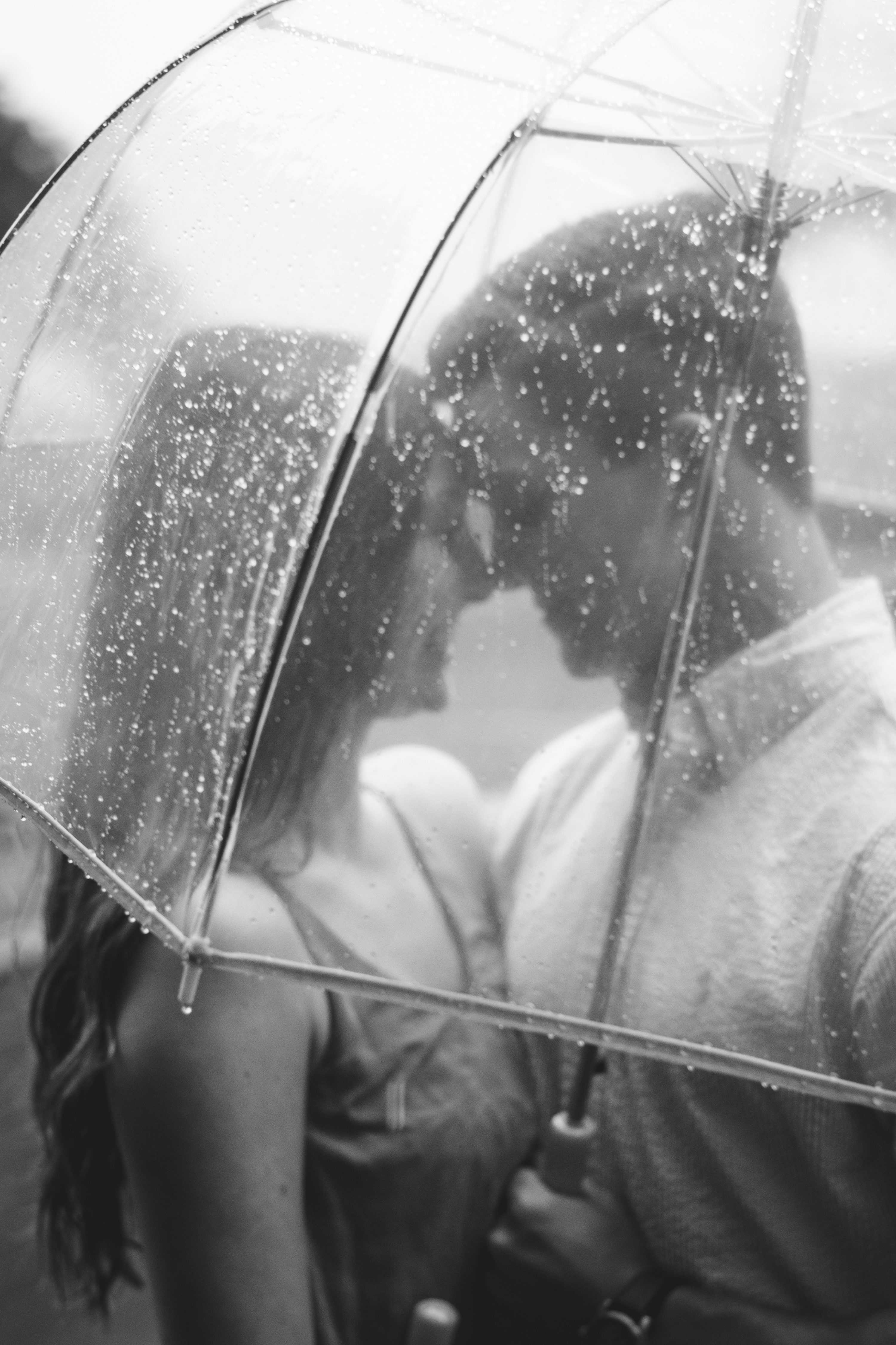 Couple In Rain Picture. Download Free Image