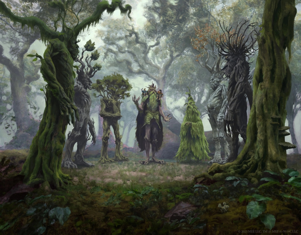 Entmoot. Hall of Beorn