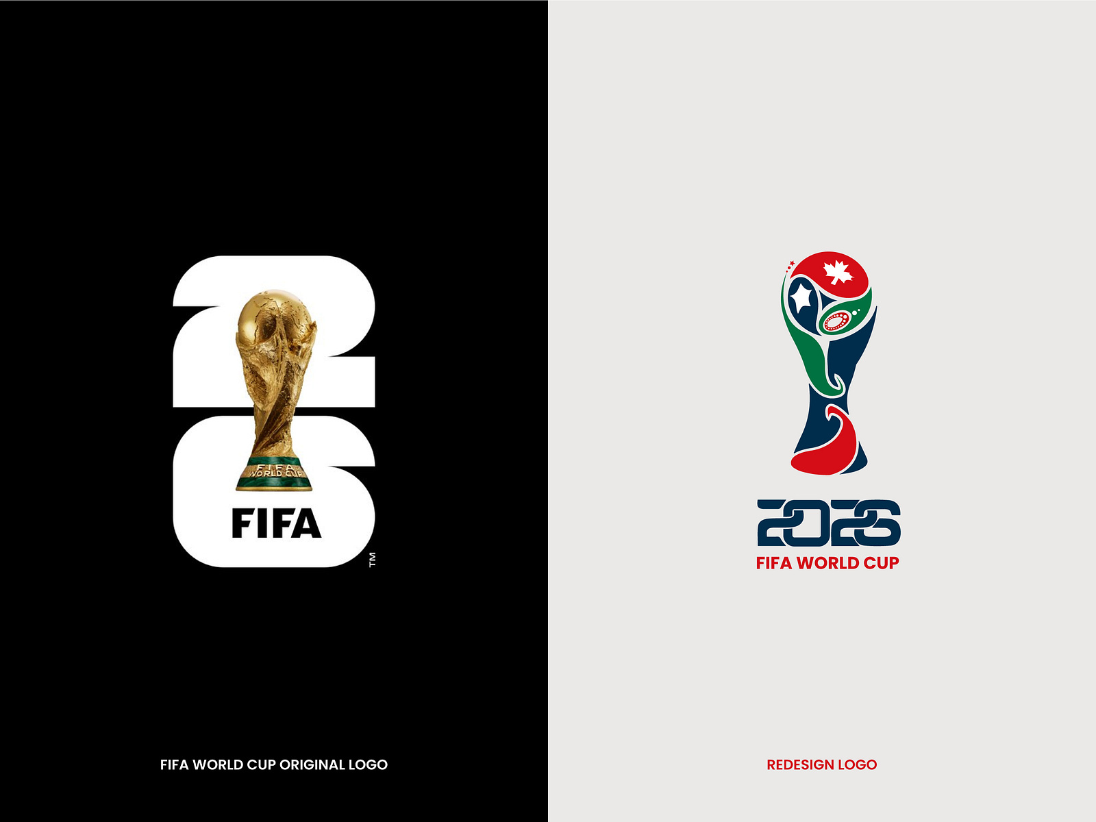 FIFA Football World Cup 2026 logo redesign