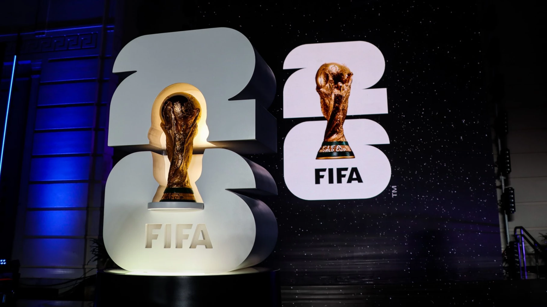 FIFA launch 2026 World Cup branding at glitzy LA ceremony