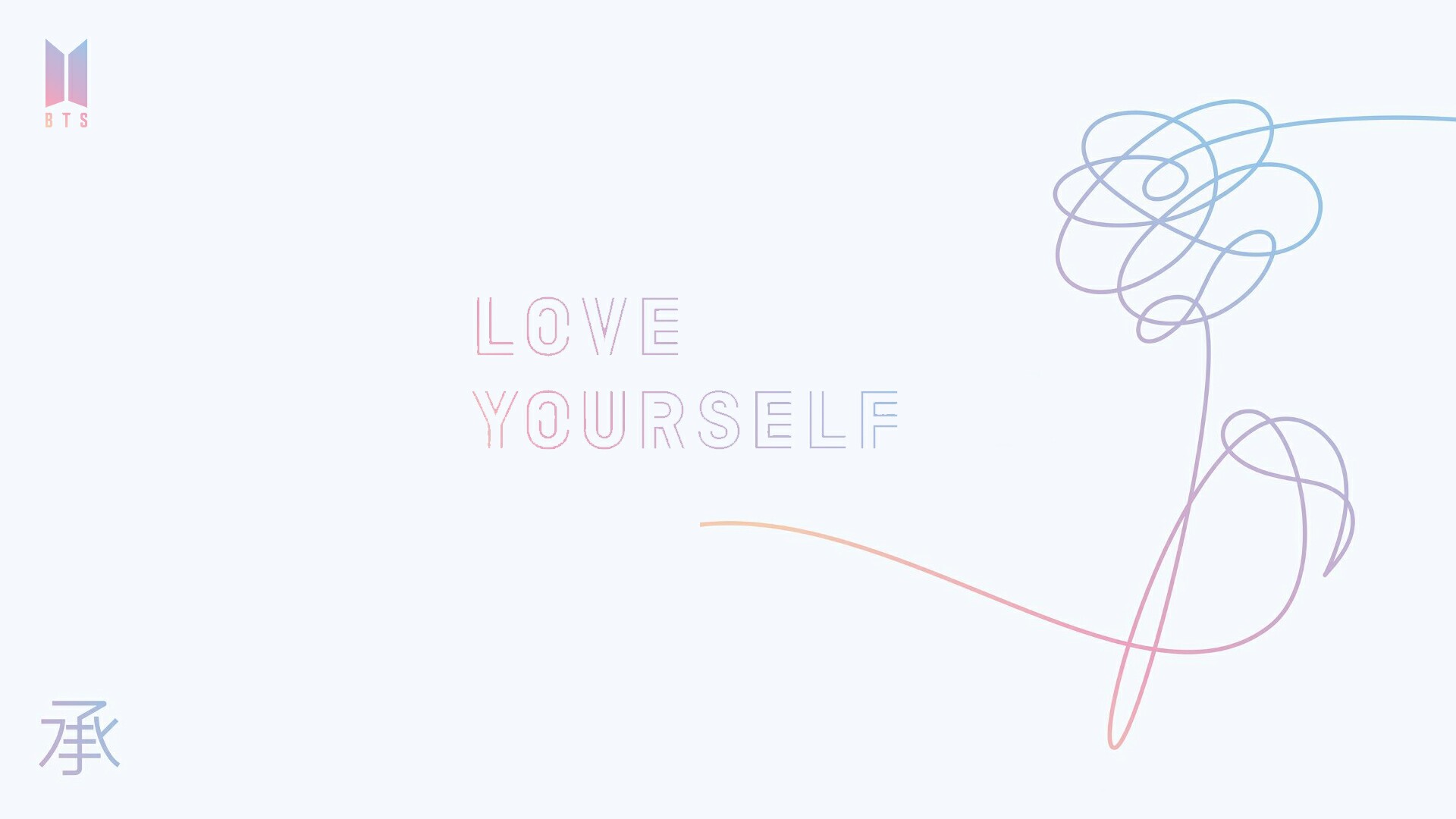 BTS Love Yourself HD Wallpaper