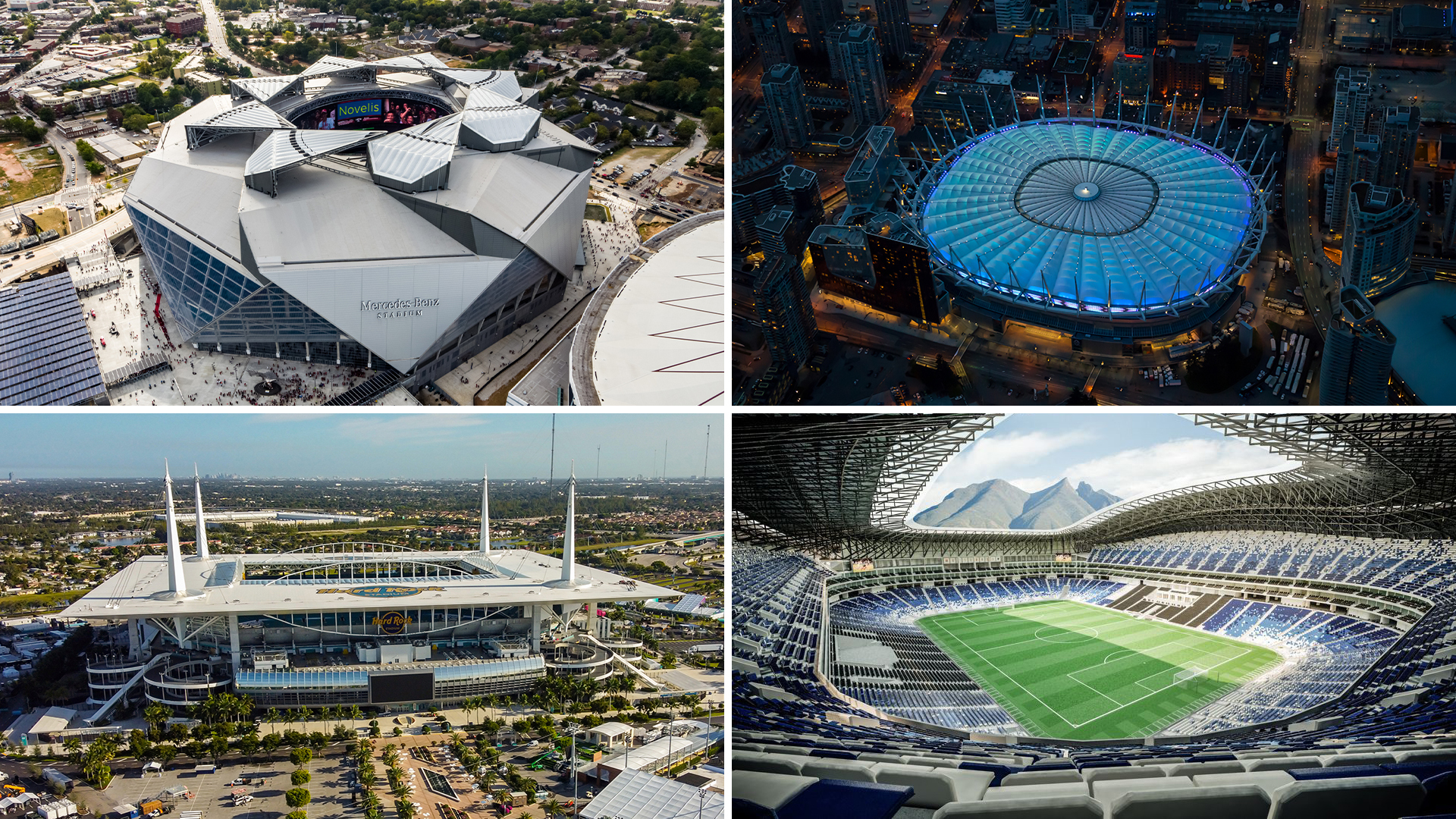 Explore the Full List of Football Stadiums for the 2026 FIFA World Cup in United States, Mexico and Canada