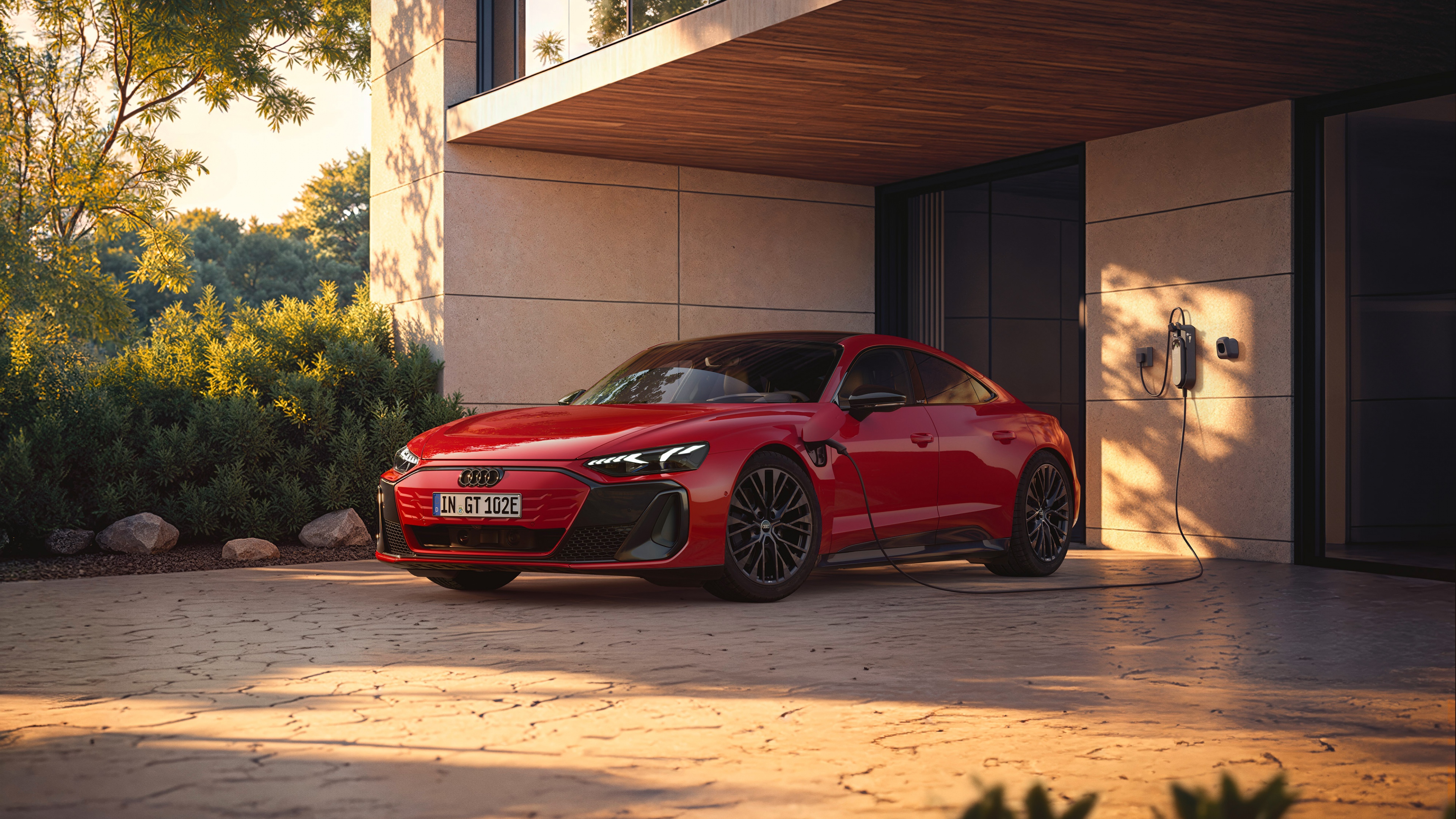 Audi E Tron GT Quattro Wallpaper 4K, 2025