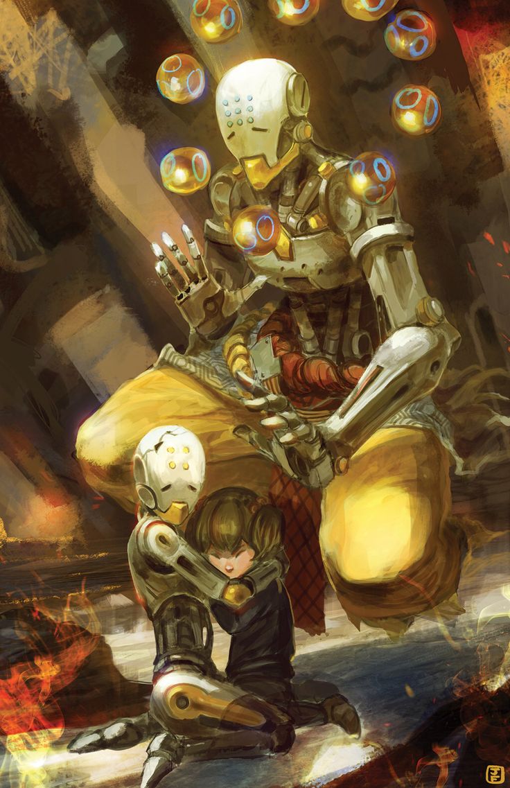 Zenyatta Overwatch Fan Art