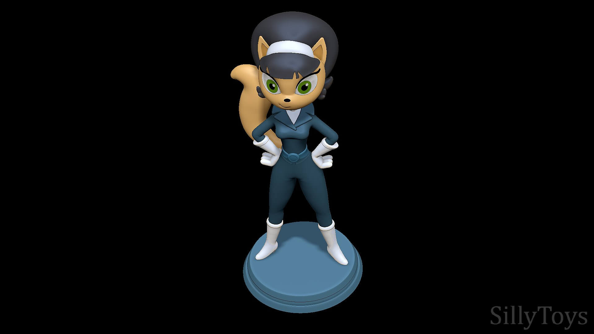 Kitty Katswell.U.F.F. Puppy 3D Model