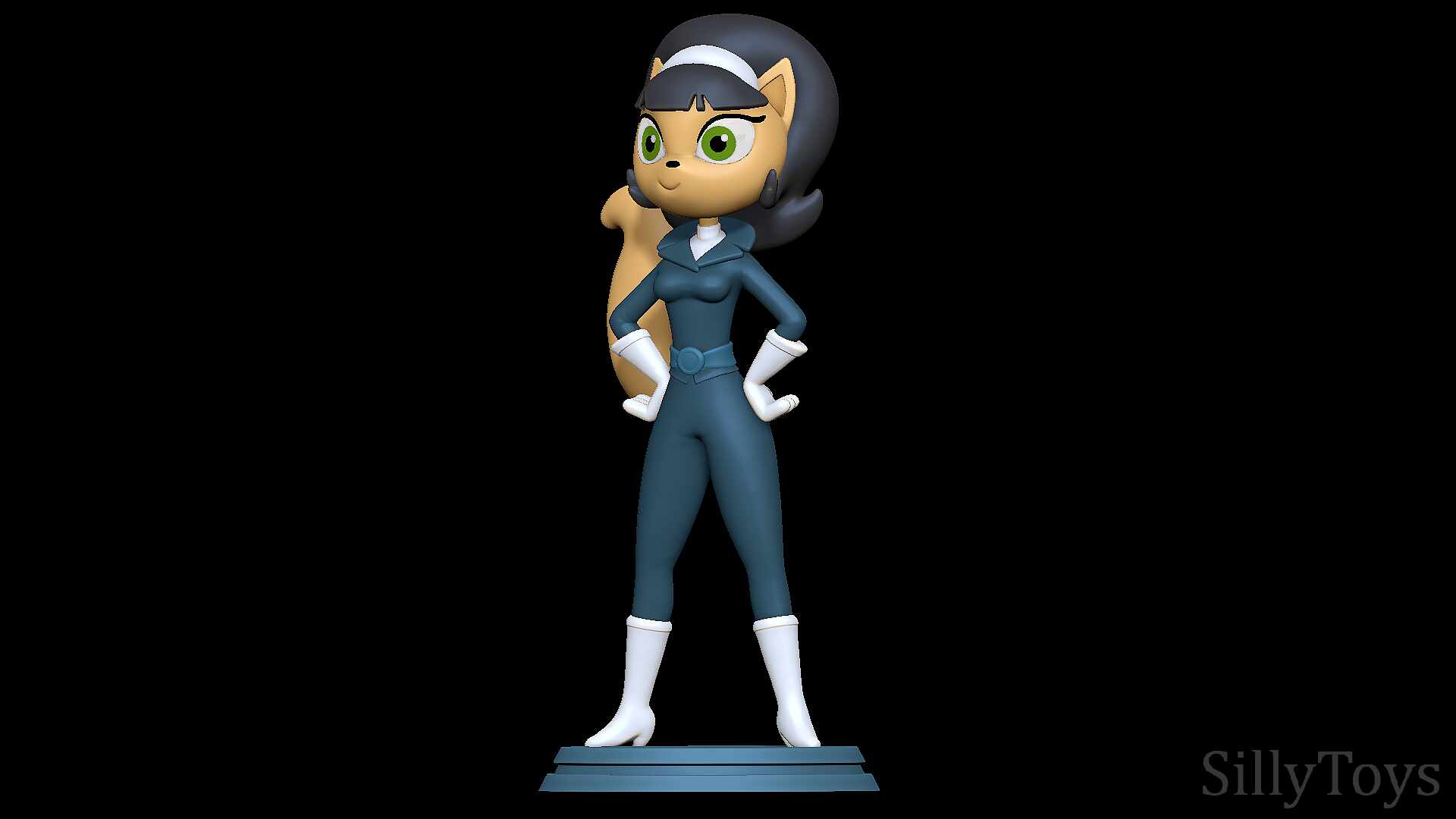 Kitty Katswell.U.F.F. Puppy 3D print model