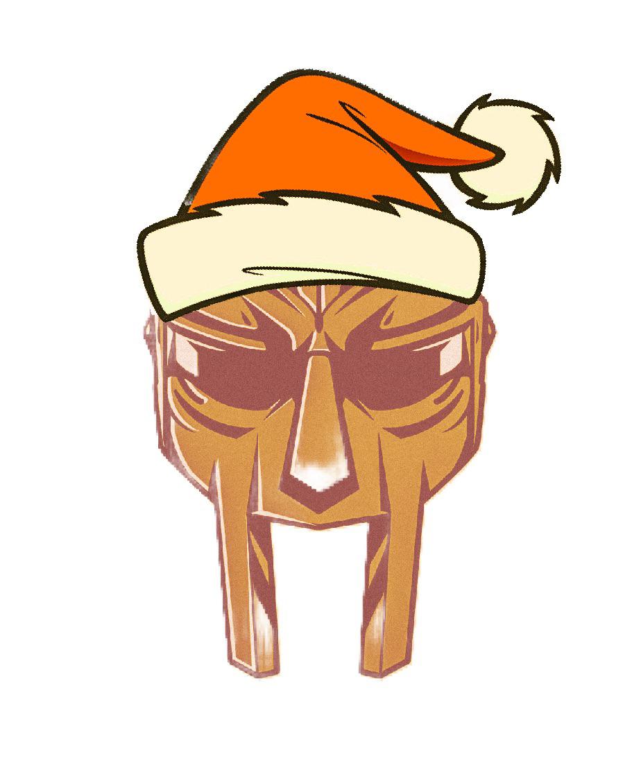 Made these Xmas MF Doom PfP or Wallpaper. You could use for whatever
