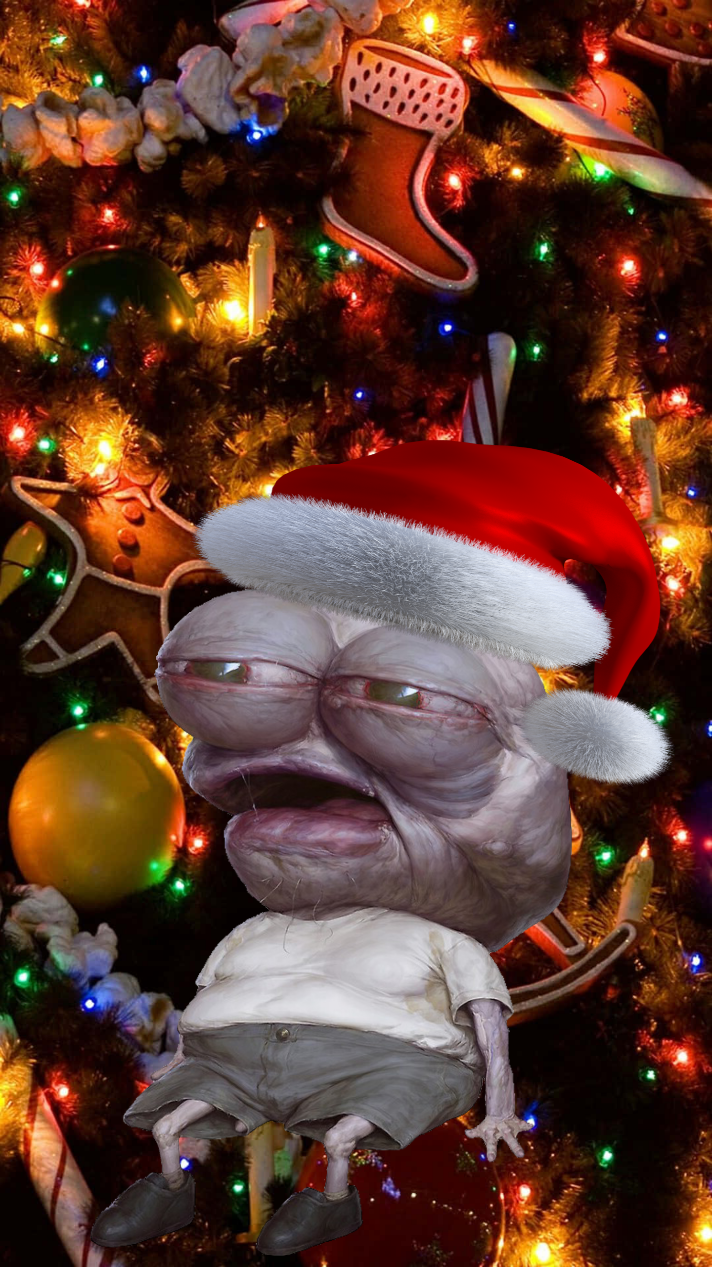 Wallpaper I made to be festive