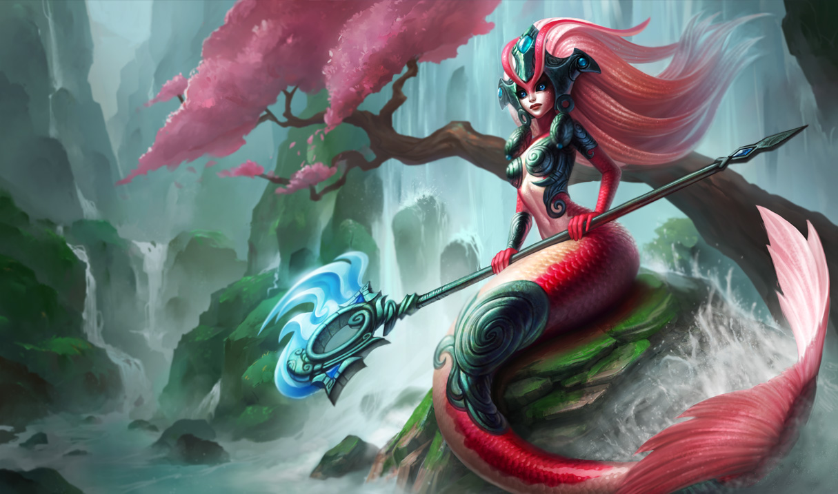 NERFPLZ.LOL Koi Nami Splash Art Released!