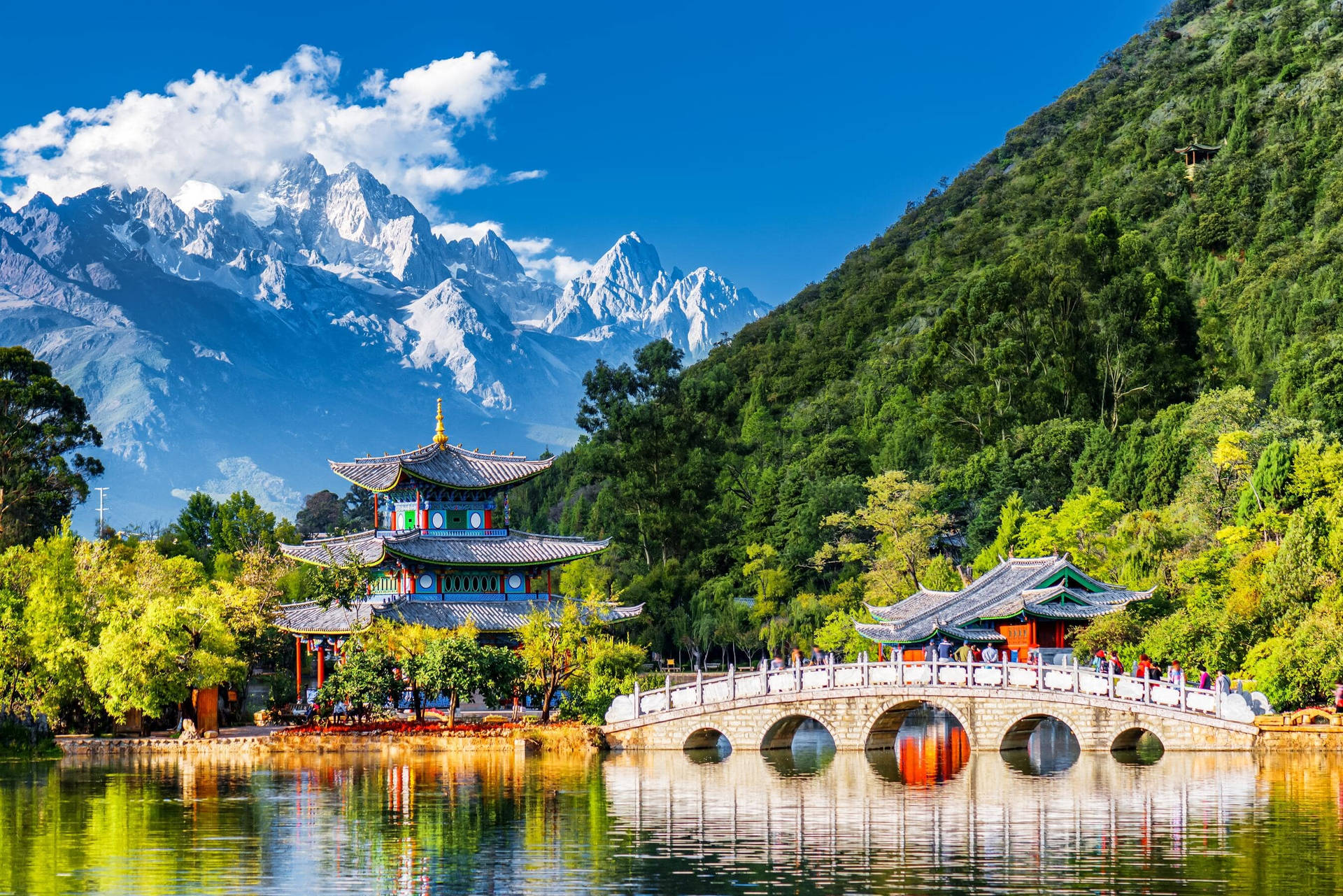 Download China Suzhou Gardens Wallpaper