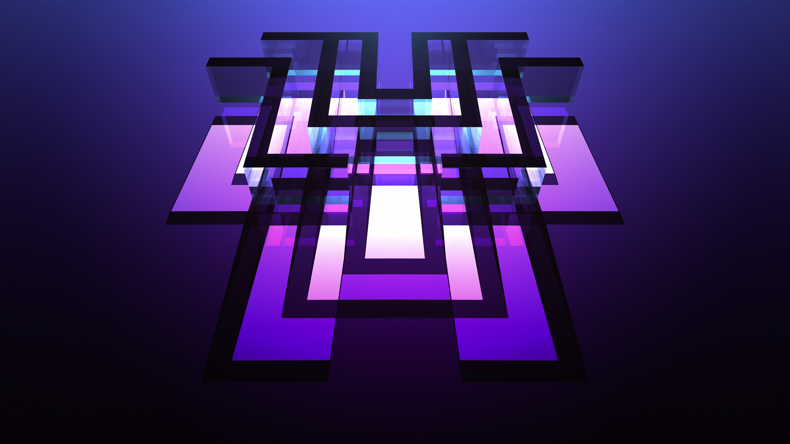 Download Abstract Facets HD Wallpaper