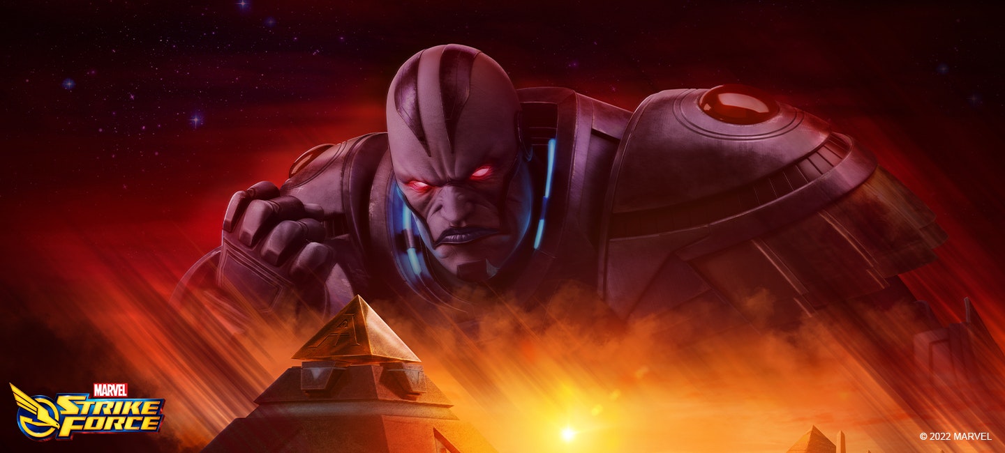 2022 Preview of Apocalypse. MARVEL Strike Force