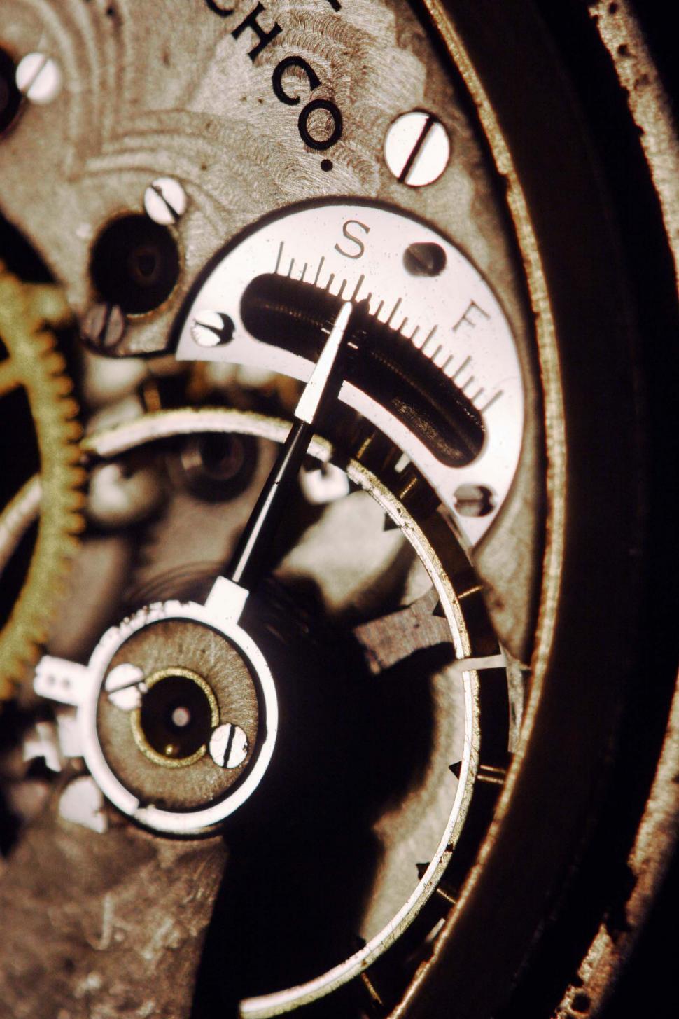 Free of Pocket watch inner workings. Download Free Image and Free Illustrations