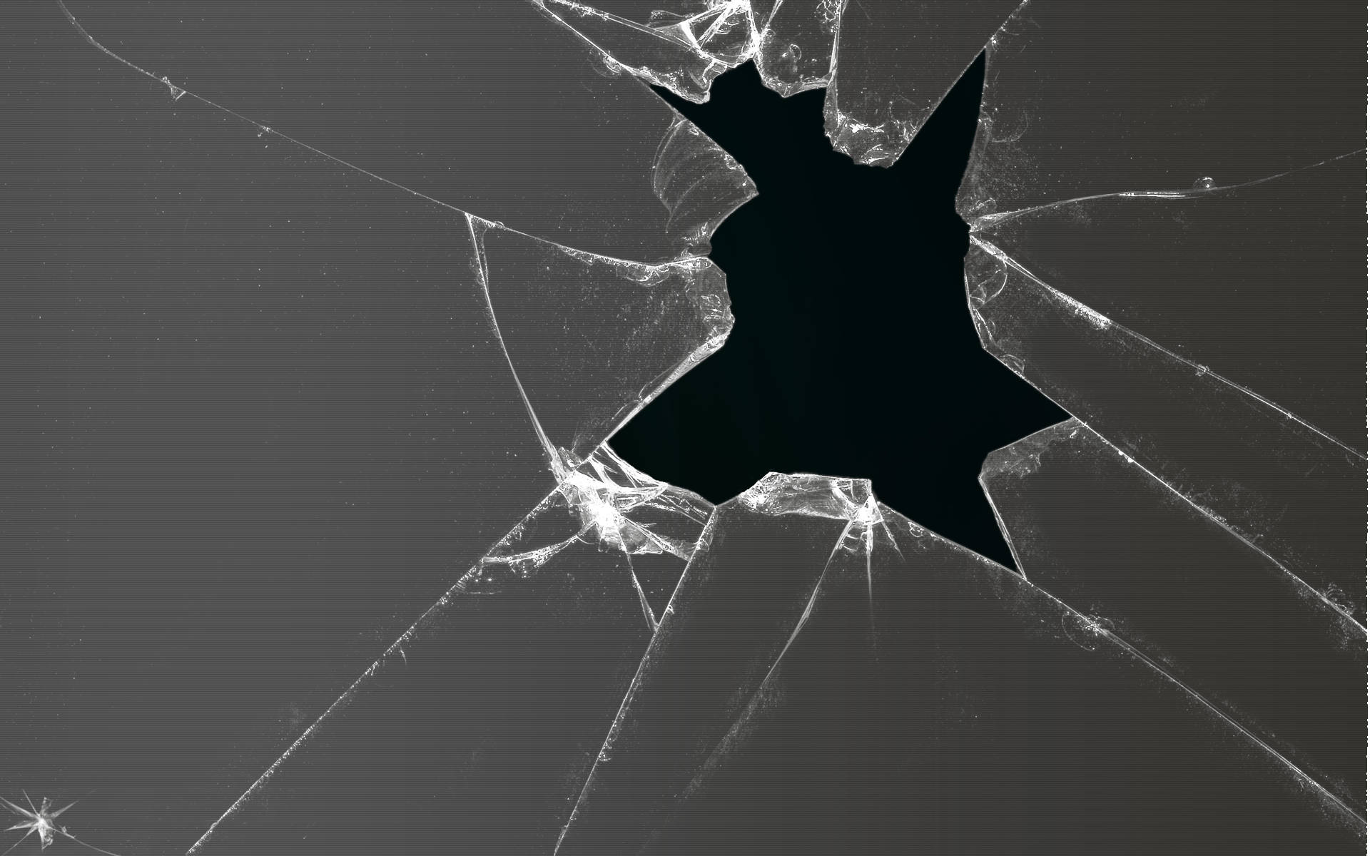 Broken Computer Screen Wallpaper