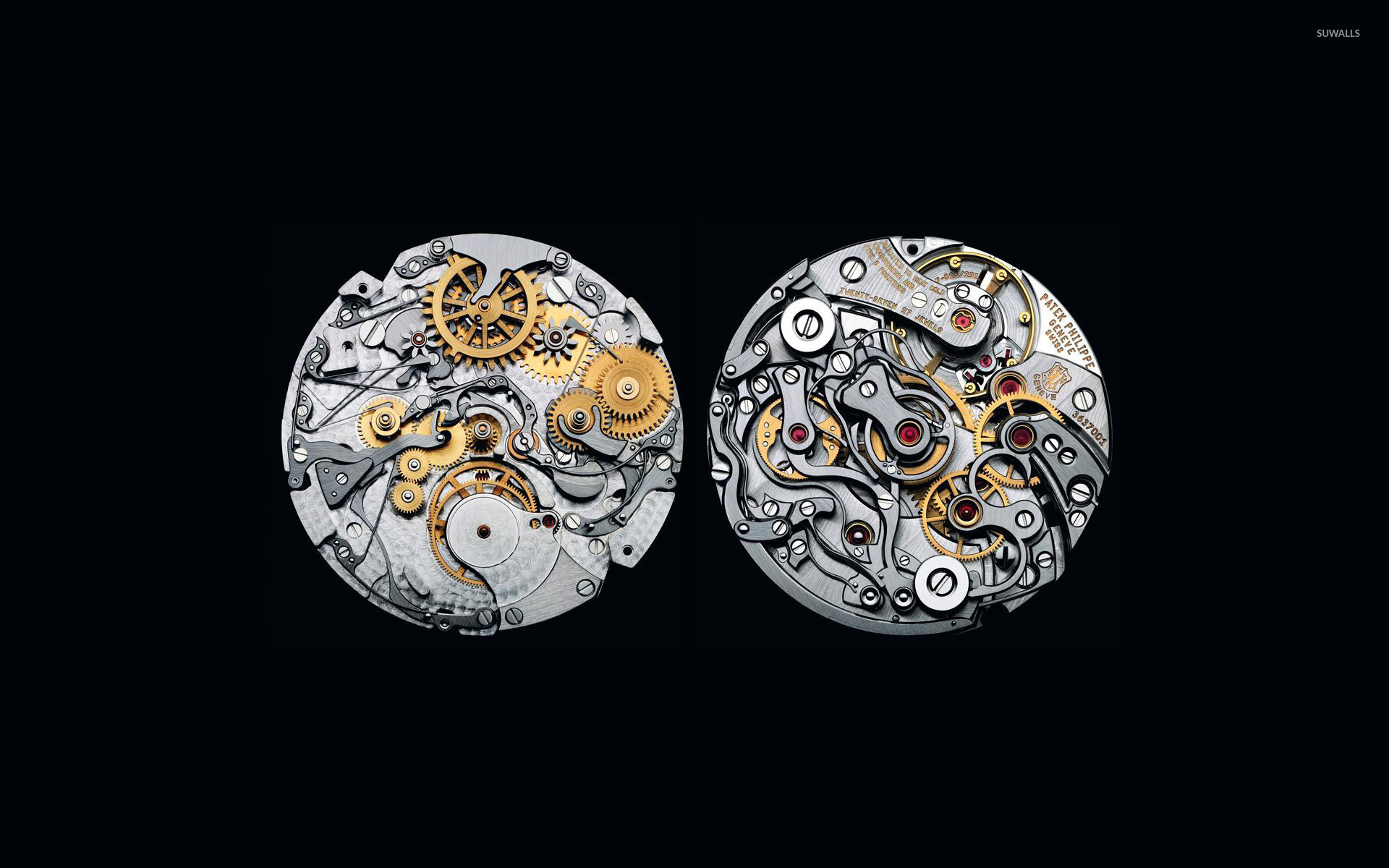 Swiss watch mechanism wallpaper wallpaper