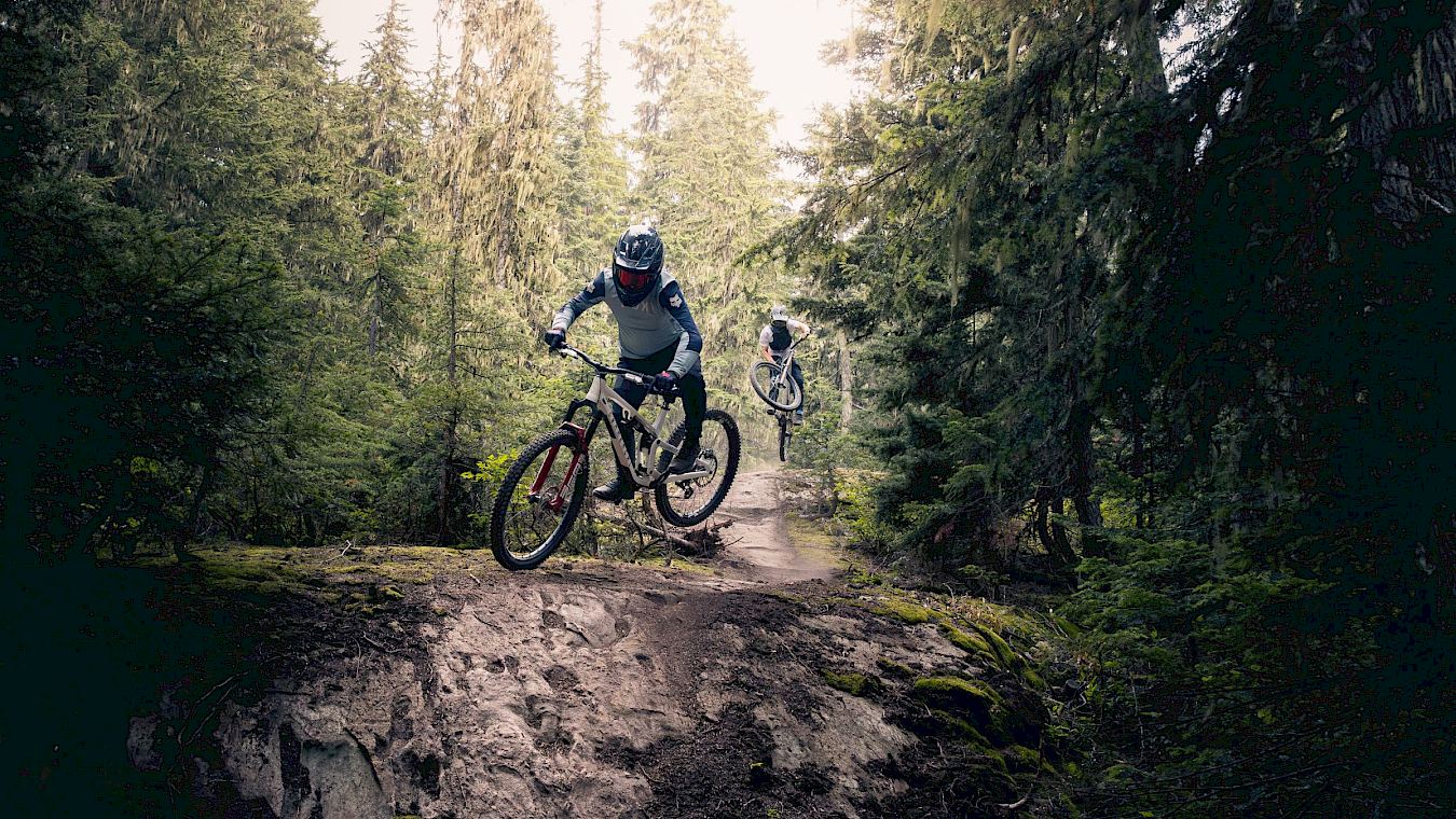 Whistler Mountain Bike Park. Mountain Biking BC
