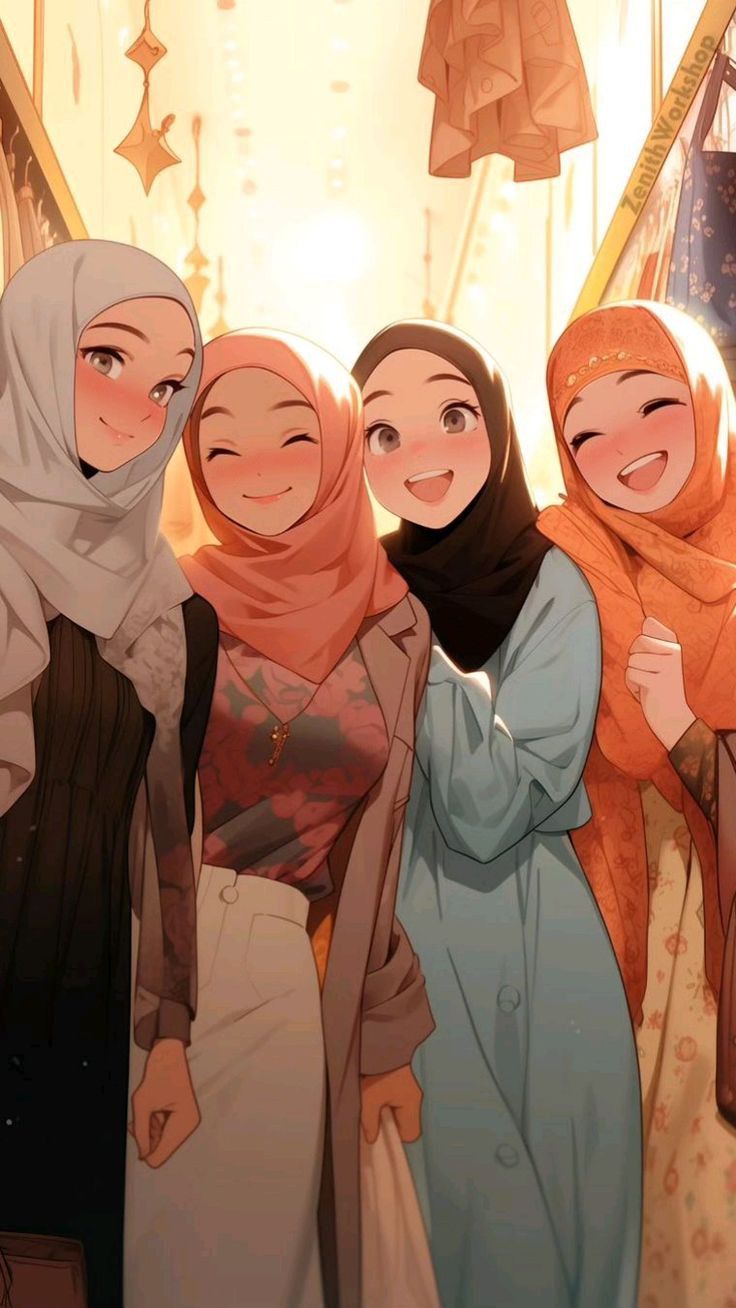 muslim girls friendship