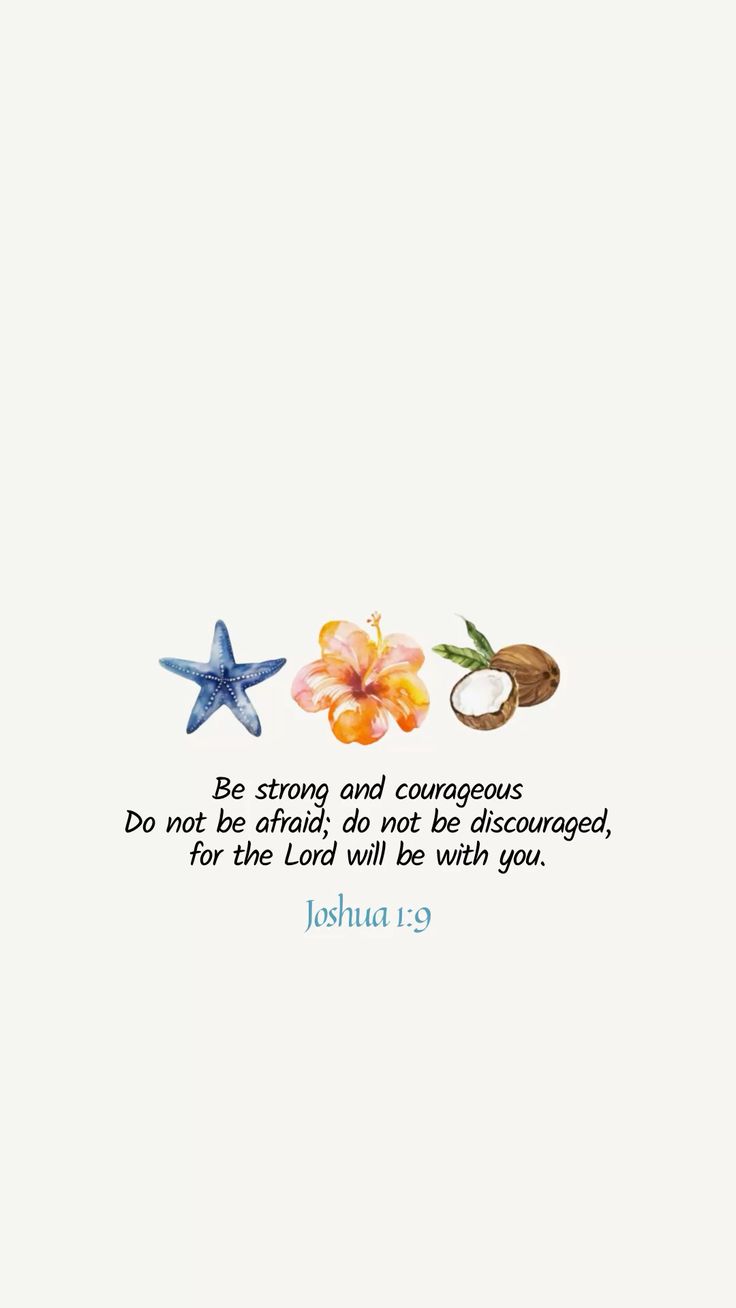 Summer bible verse wallpaper