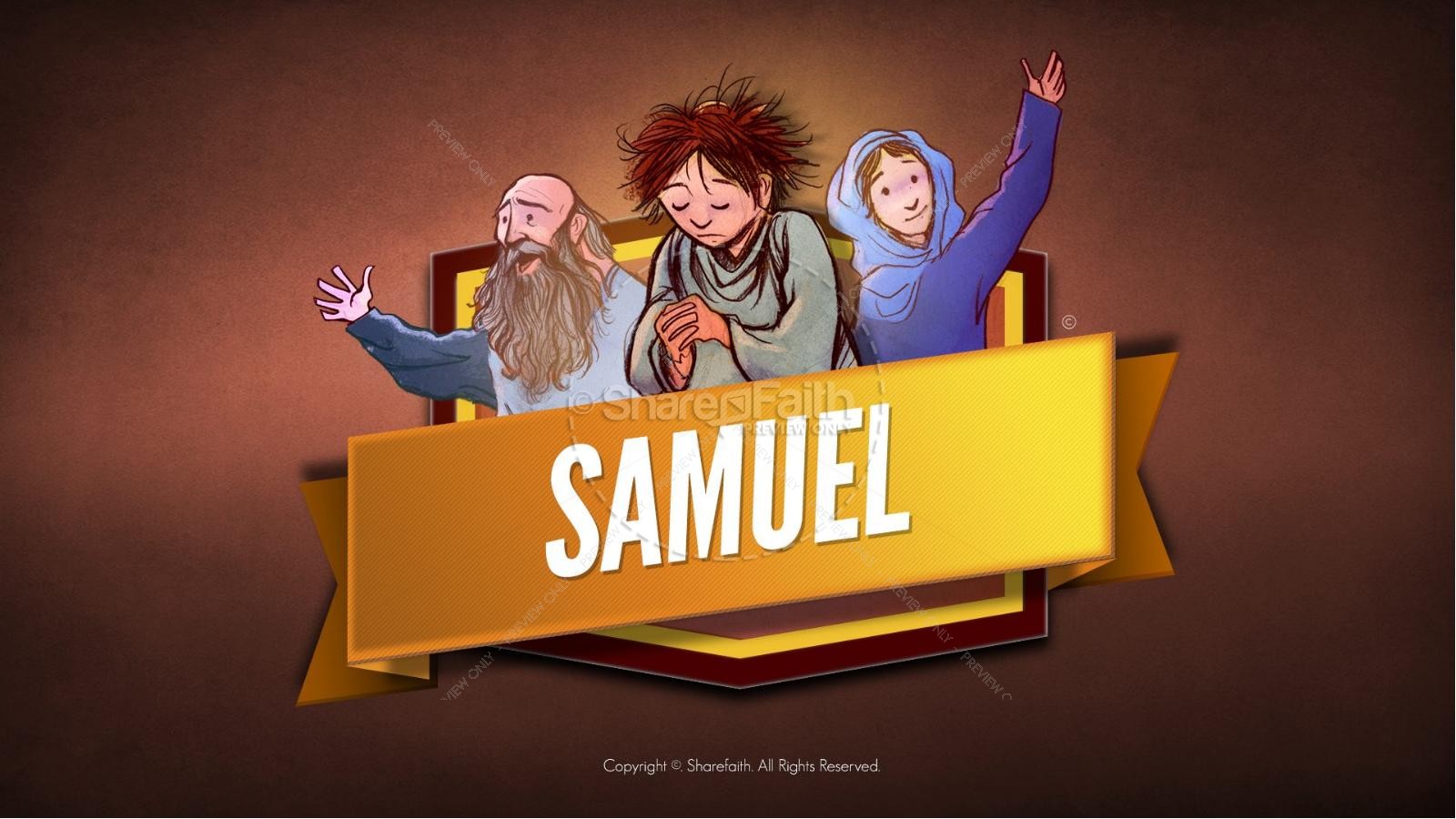 ShareFaith Media Samuel Bible Story For Kids