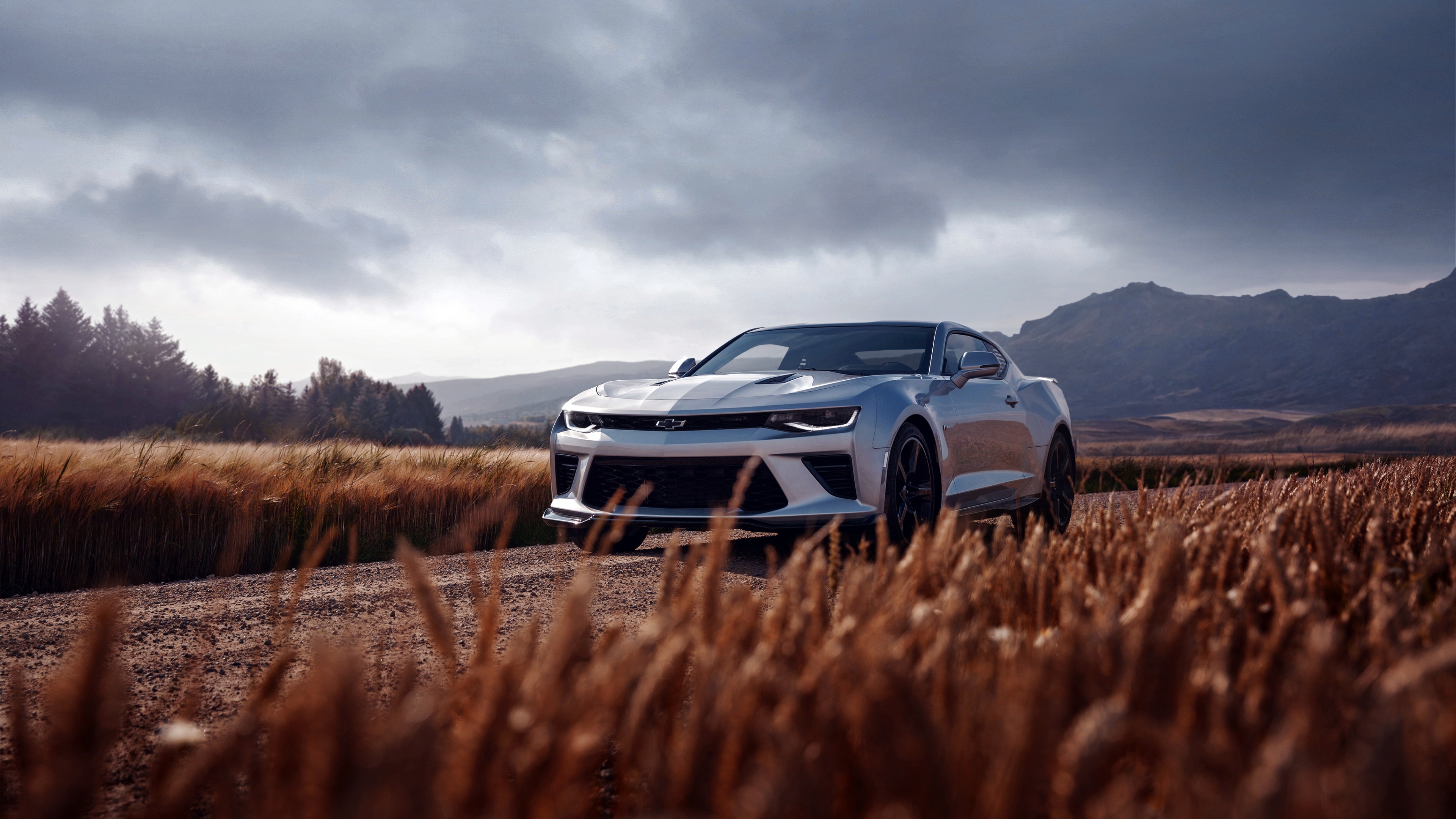 Chevrolet Camaro SS Wallpaper 4K, Sports car, Digital Art