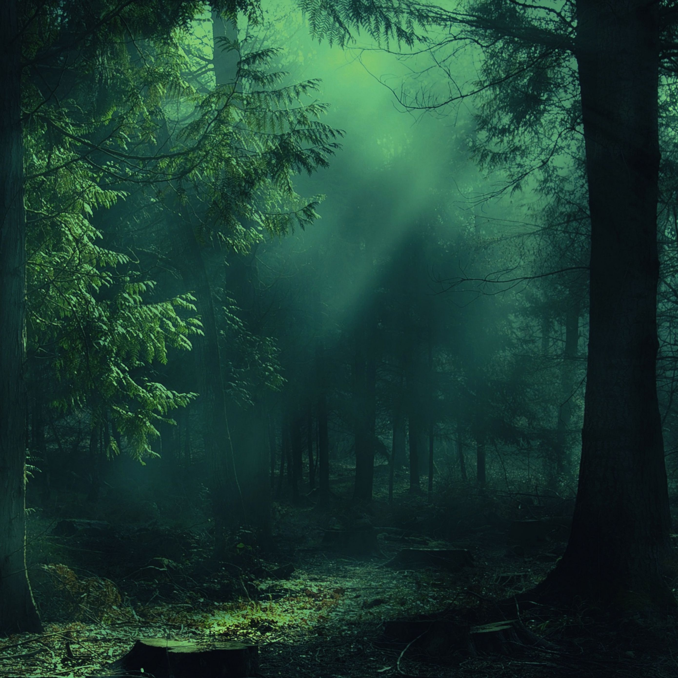 Download wallpaper 2780x2780 forest, fog, trees, shadows, light ipad air, ipad air 2, ipad 3, ipad 4, ipad mini 2, ipad mini 3, ipad mini 4, ipad pro 9.7 for parallax HD background