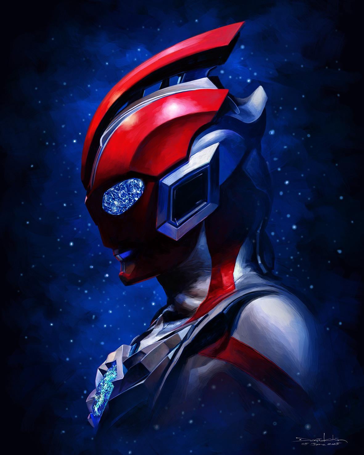 Ultraman Omega. Premiering this Saturday July 5th 2025, OC, fan art