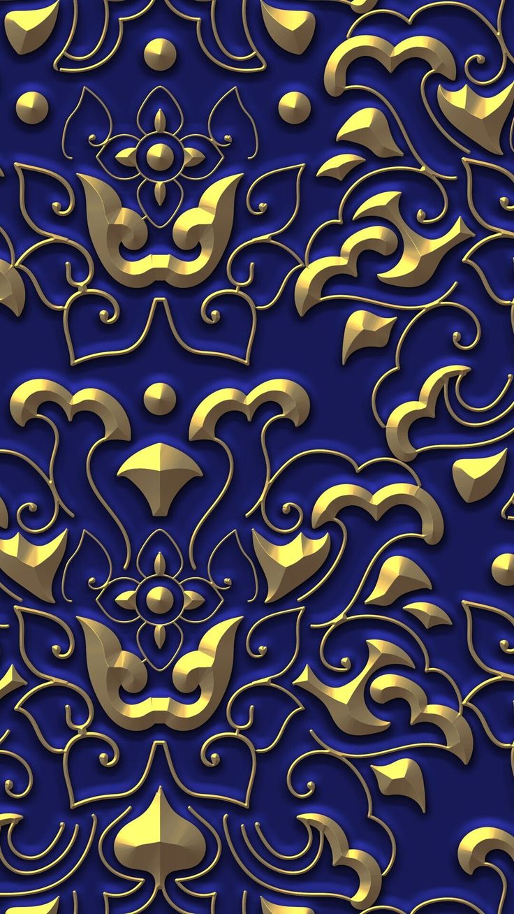 Gold Metal Ultra 3D Wallpaper HD