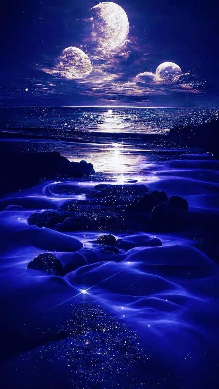 Beautiful dark night