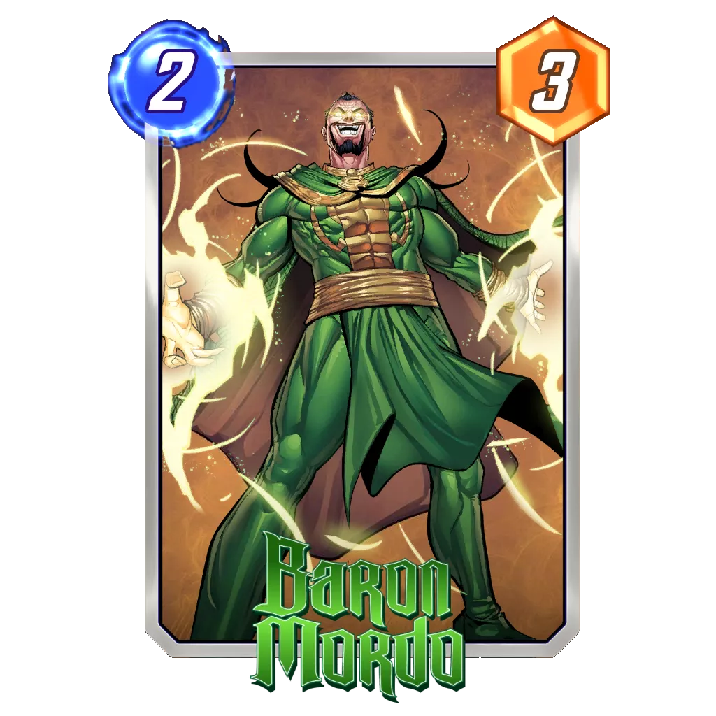 Baron Mordo Snap Cards