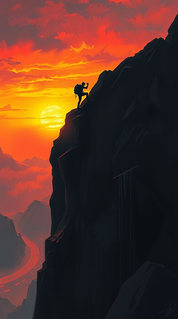 Download Rock Climbing Adventure Climbing. Royalty Free Stock Illustration Image
