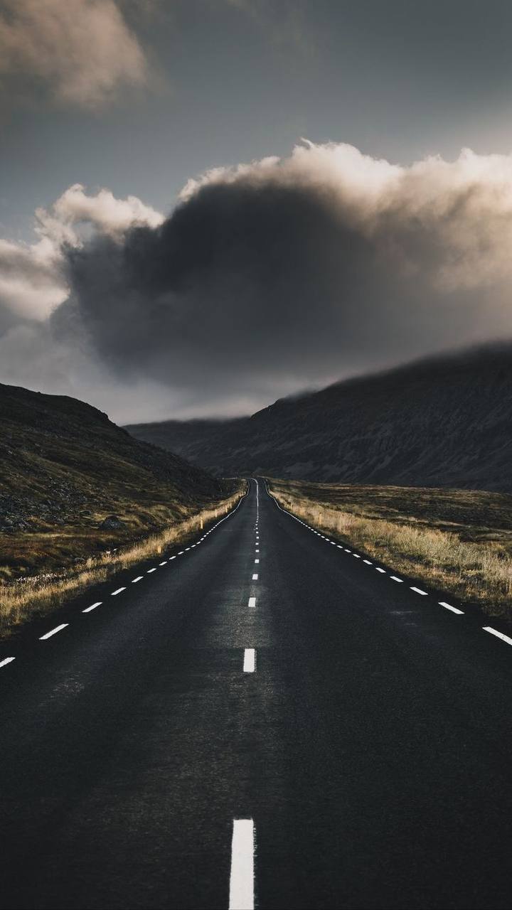 Aesthetic Road HD Wallpaper