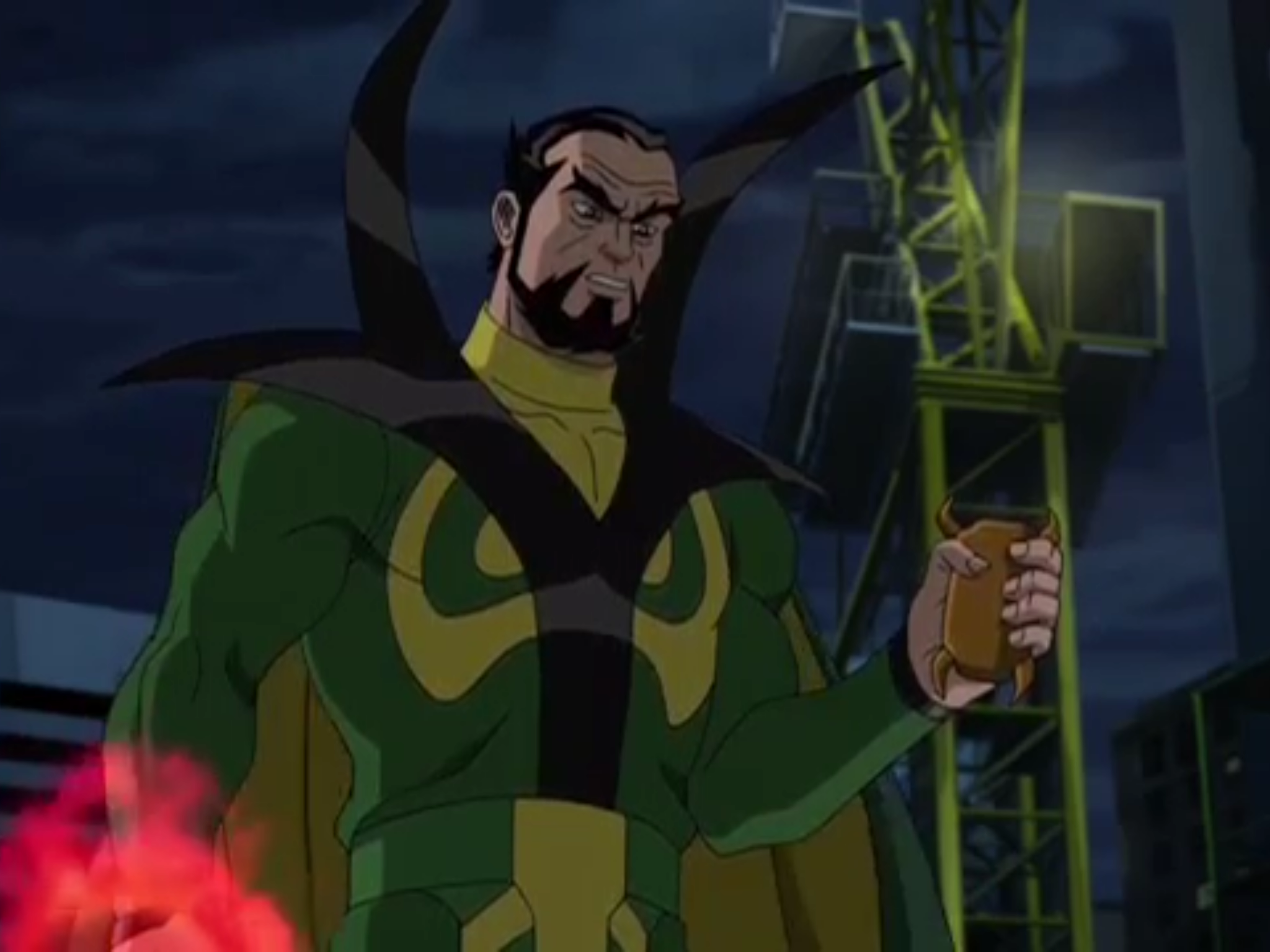 Baron Mordo. Ultimate Spider Man Animated Series