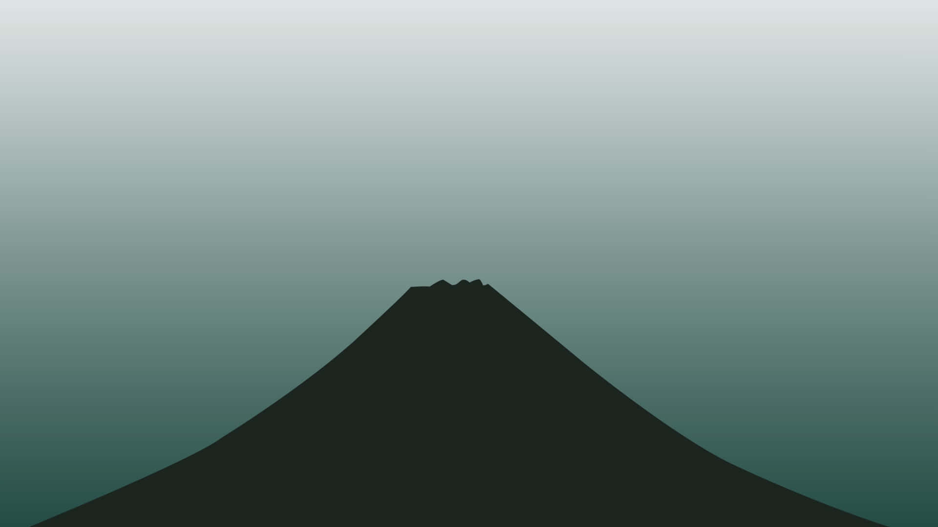 Download 4k Minimal Volcano Digital Art Wallpaper