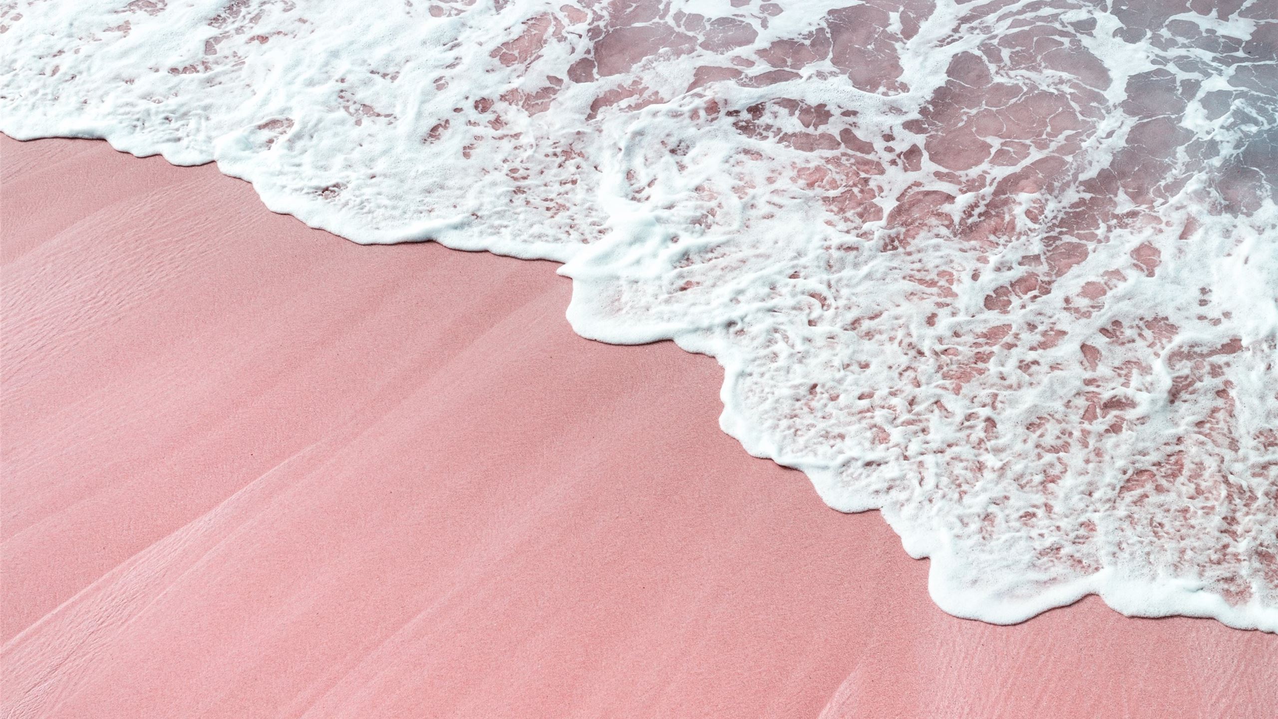 pink wawes MacBook Air Wallpaper Download