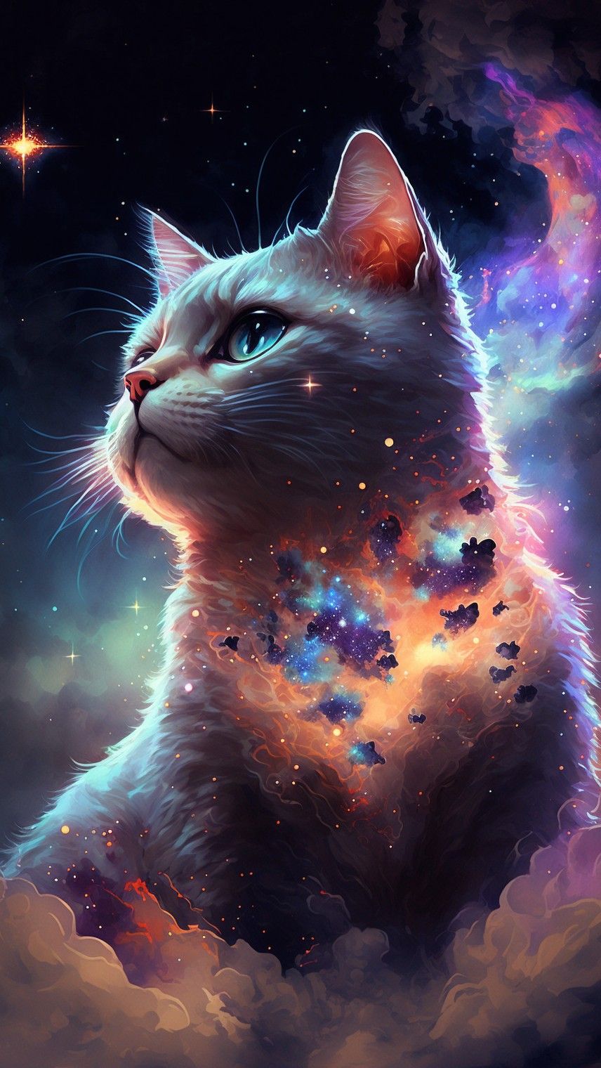 Cats in Space ideas. space cat, cats, cat art