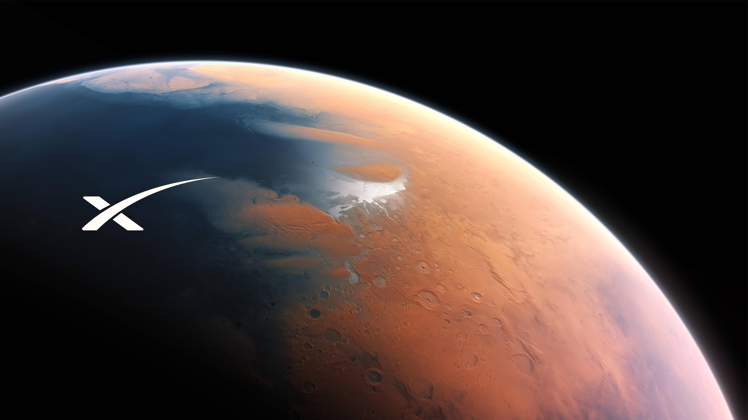 SpaceX Mars Wallpaper [2560x1440]