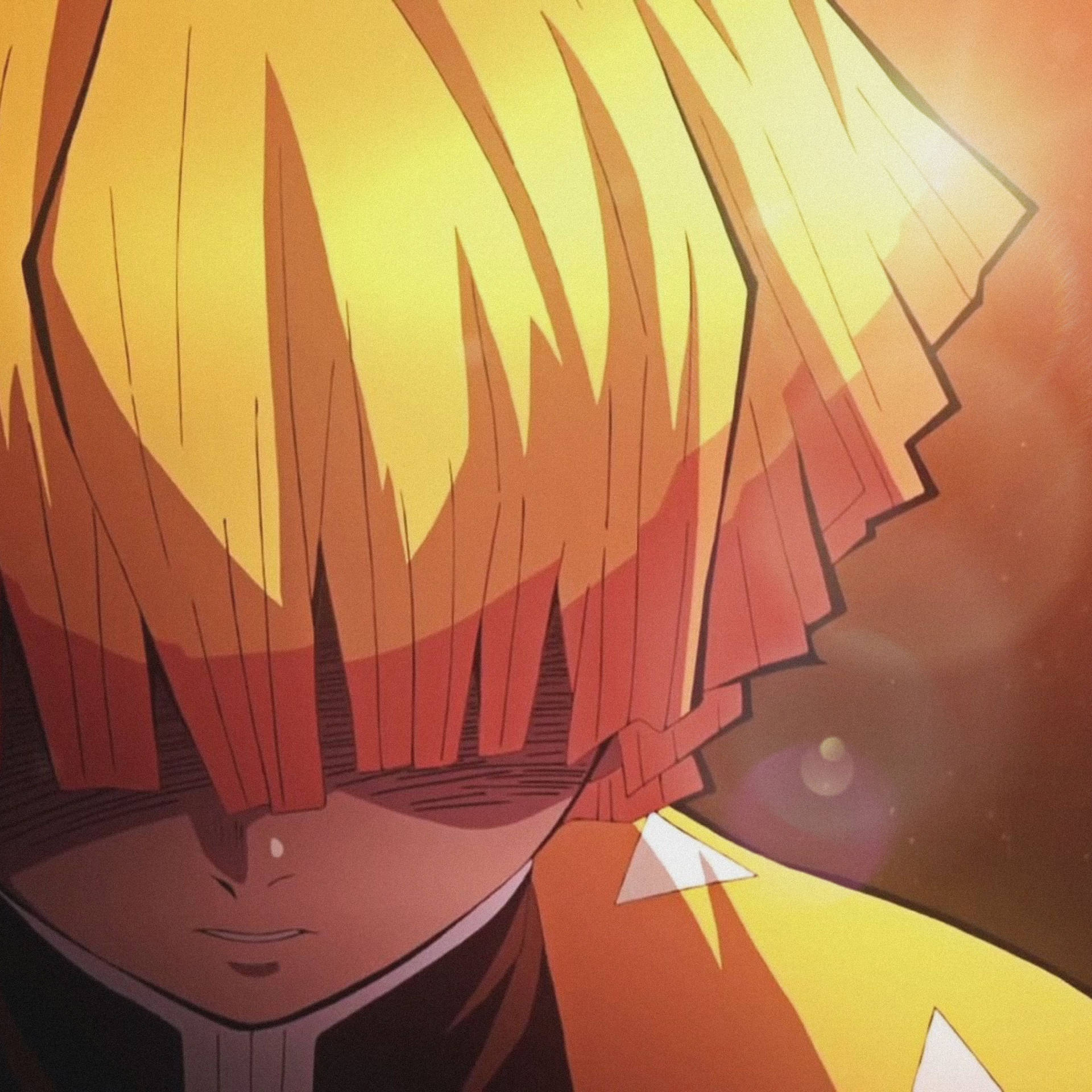 Download Zenitsu Sleeping Demon Slayer PFP Wallpaper