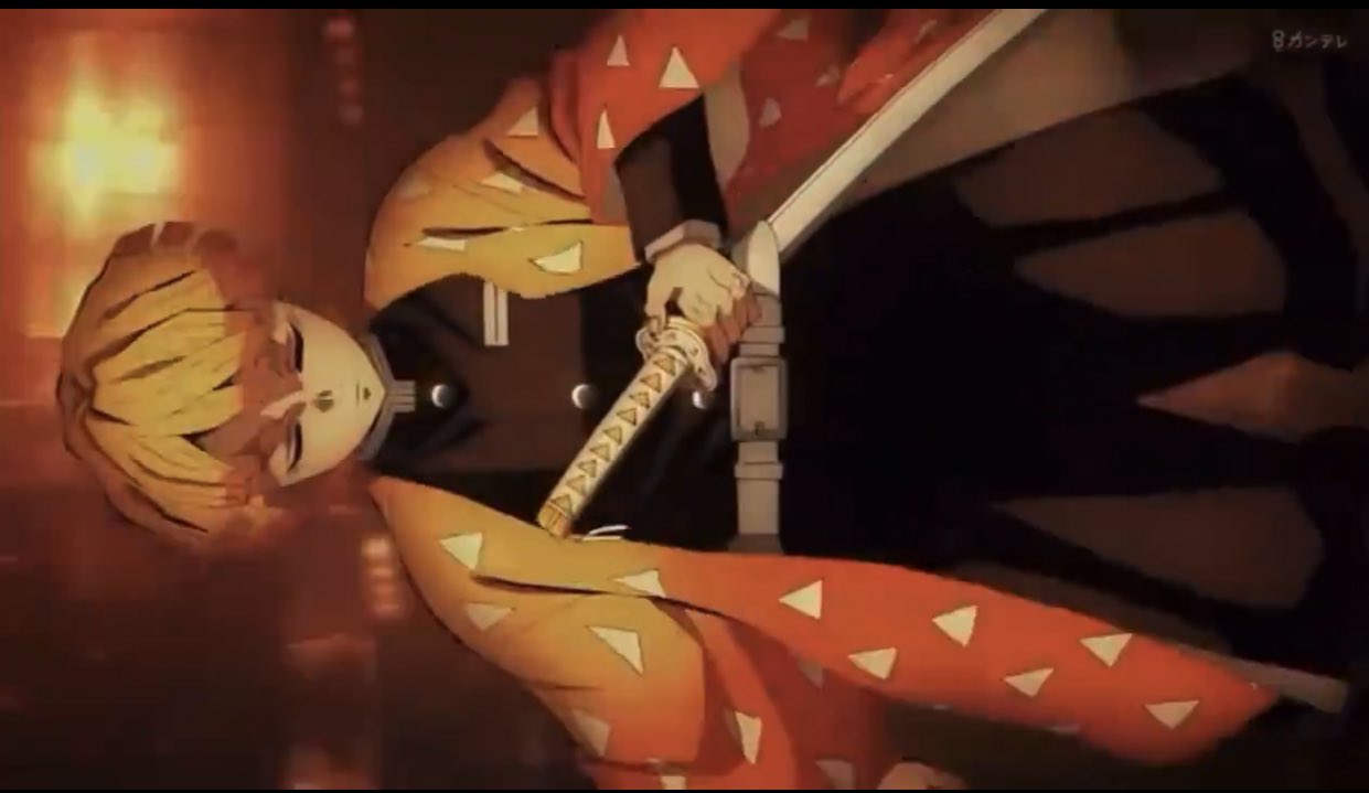 Tan :) - *Everyone freaking out about falling into the infinity castle* Meanwhile zenitsu