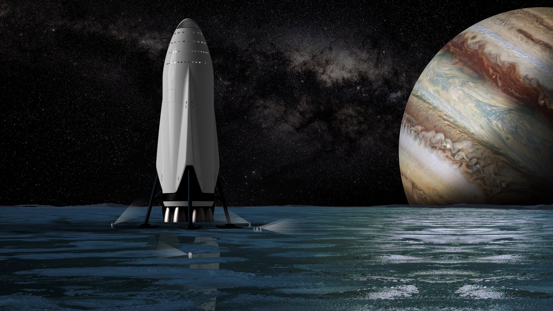 SpaceX's Elon Musk Unveils Mars Colonization Dream Ship
