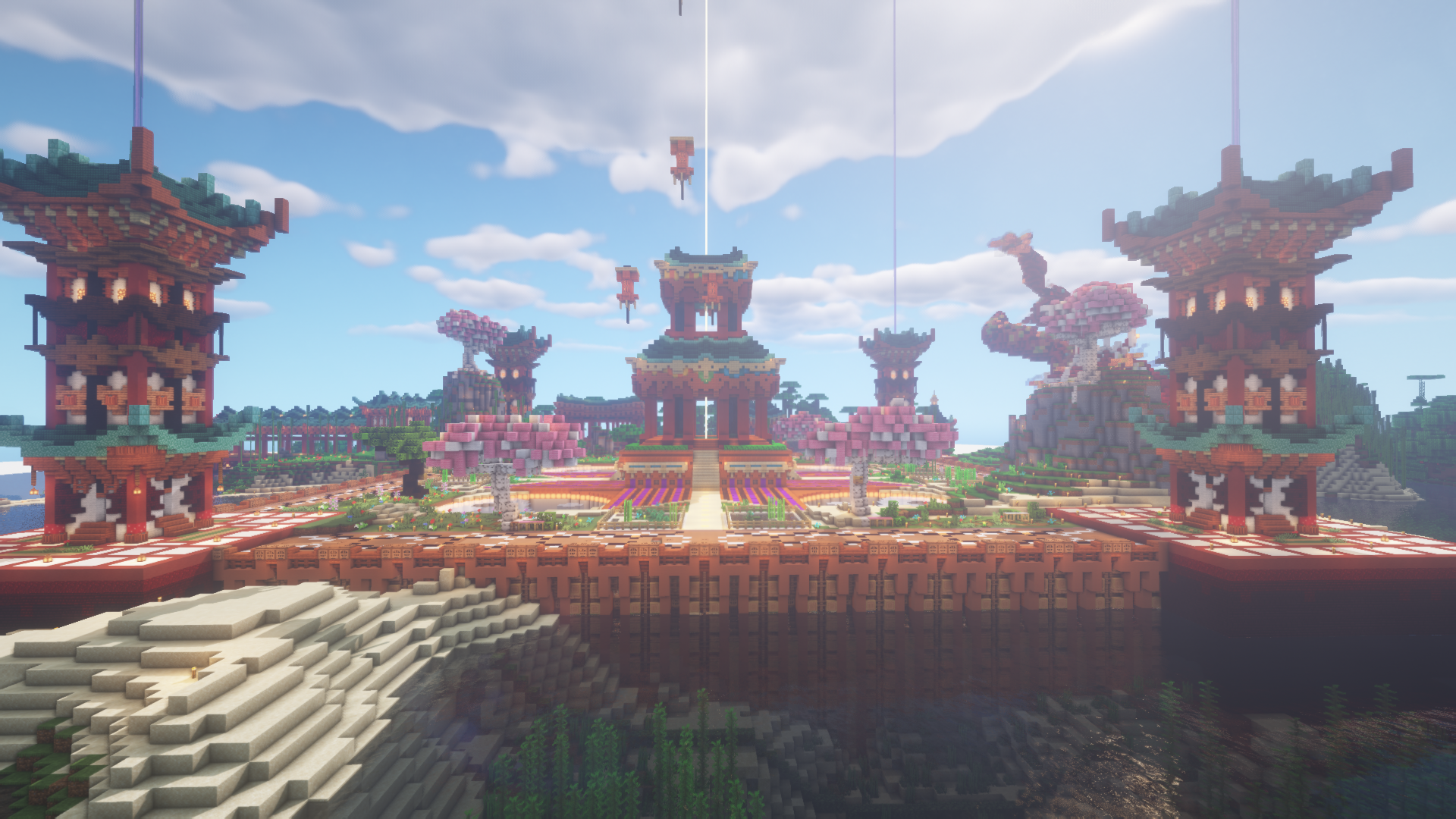 The Japanese Empire. Made on a survival server. ❤️ Many hours went into it