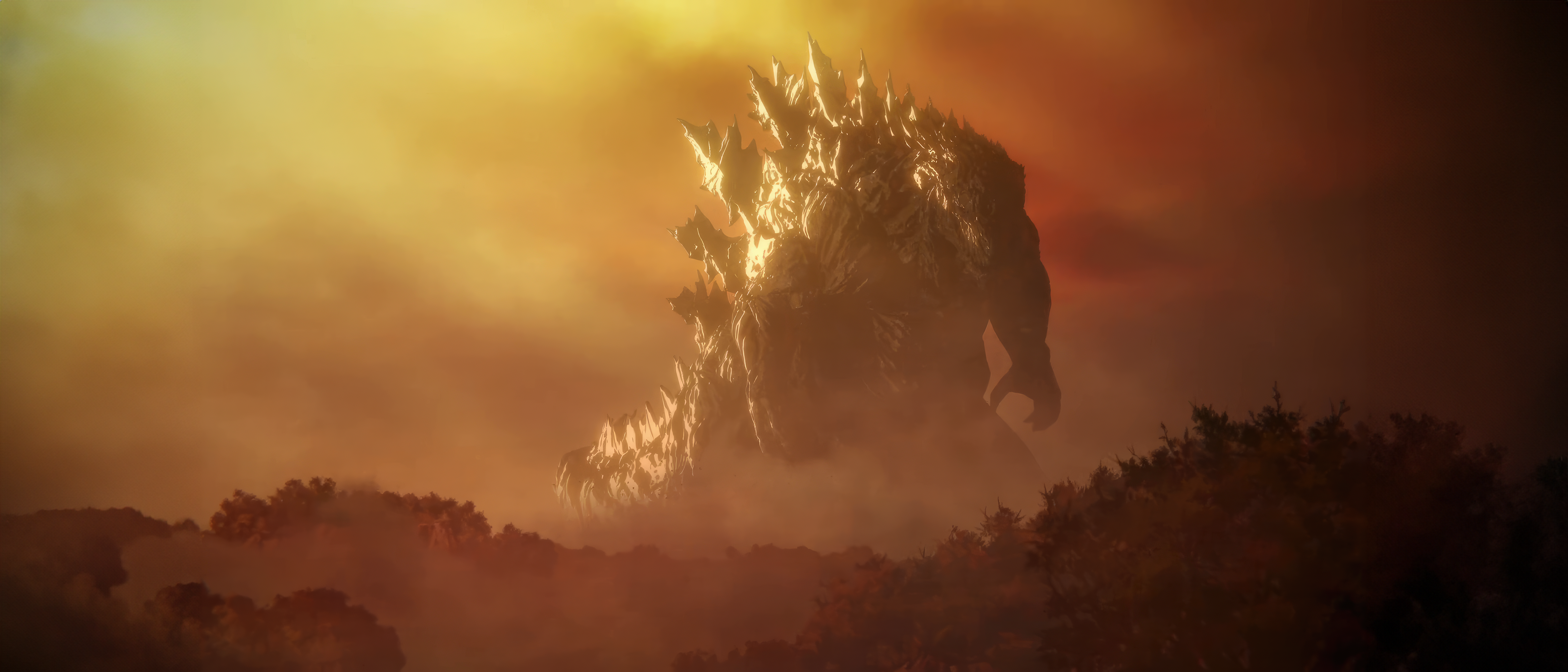 Made Several 8K Wallpaper of Godzilla Earth