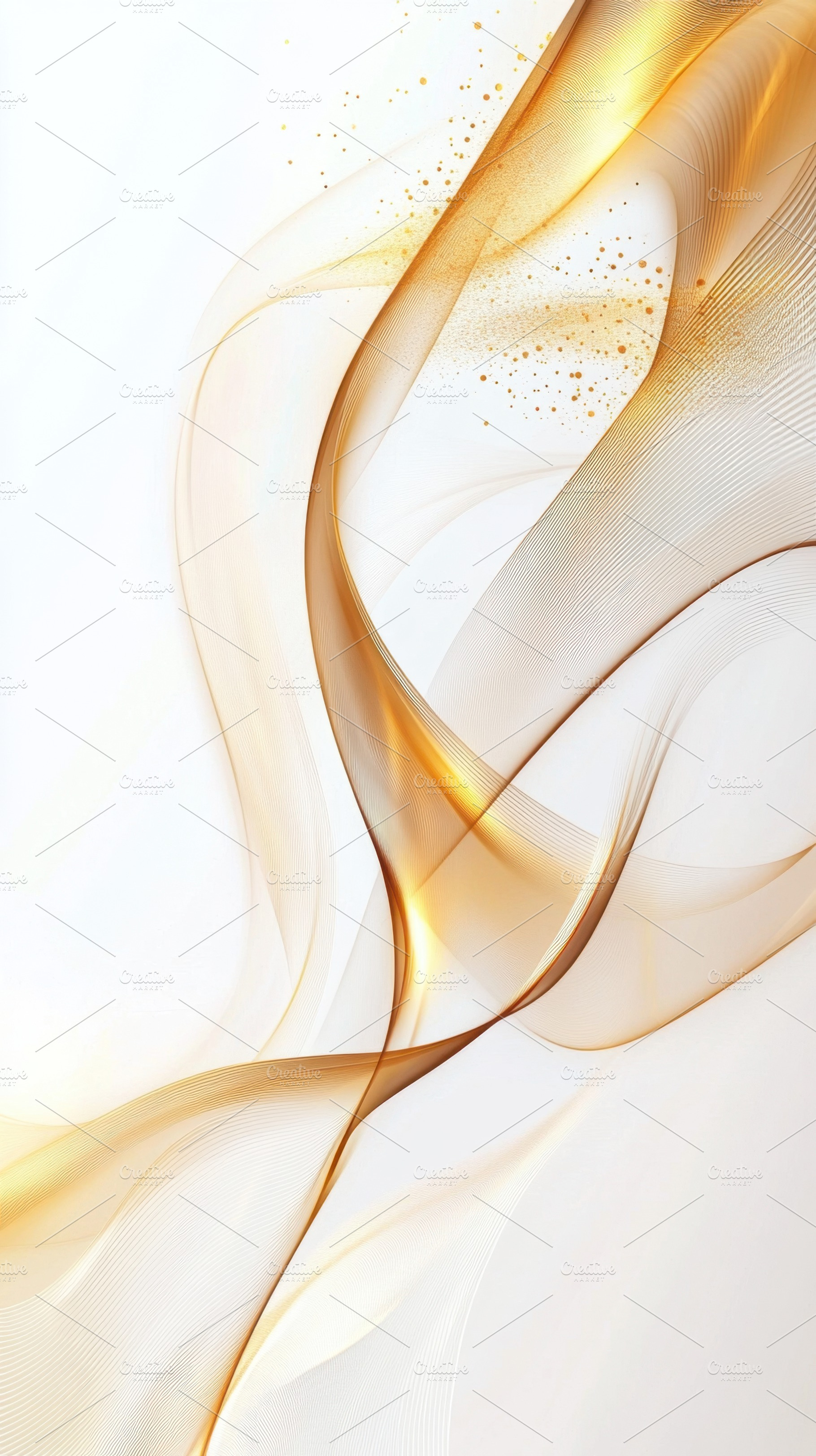Elegant gold wave background, a Photo