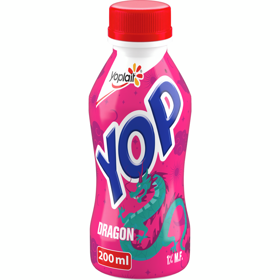 Yop 1% Drinkable Yogurt, Magical Edition, Yogurt Drink