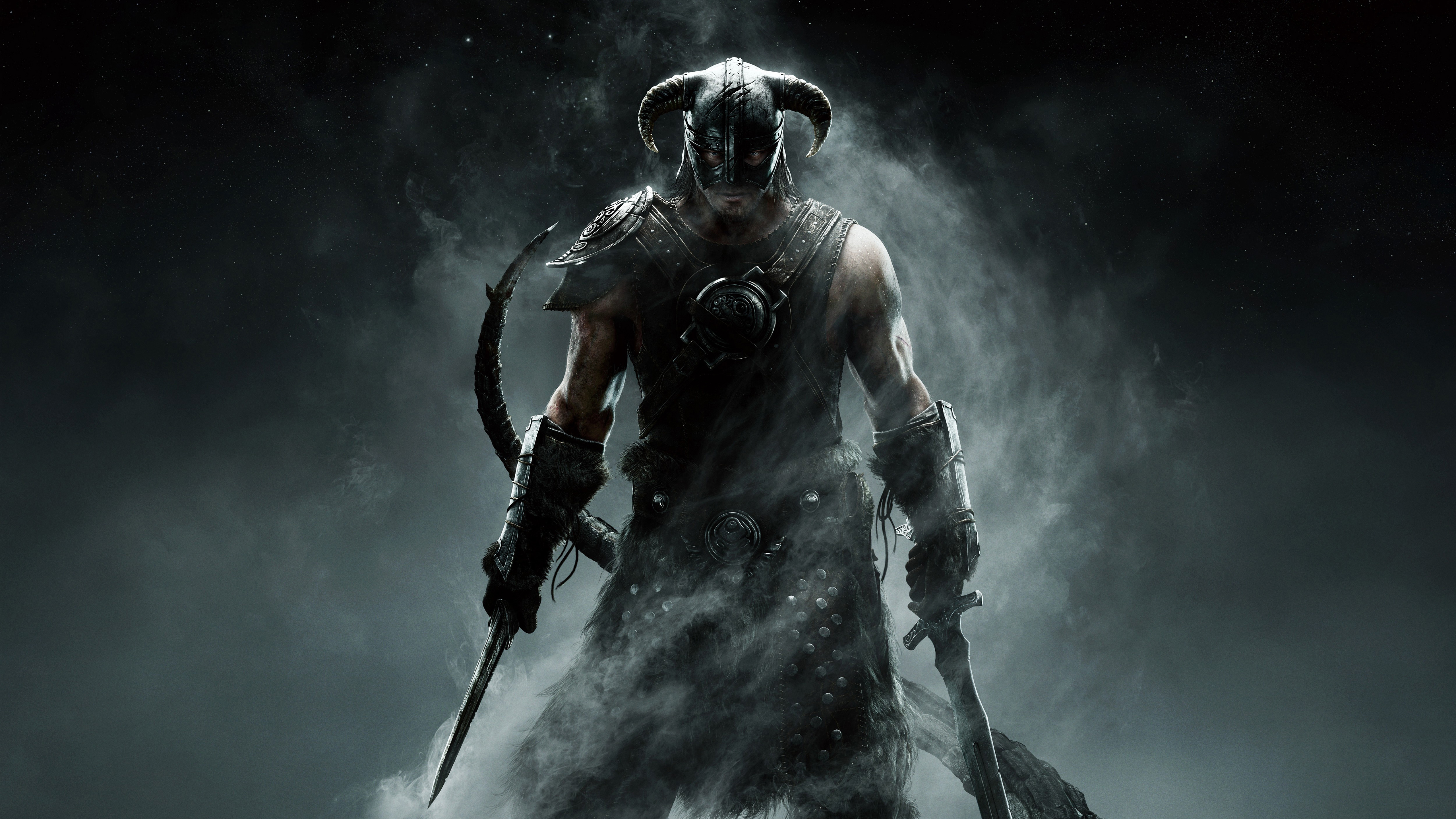 The Elder Scrolls V: Skyrim Wallpaper 4K, 5K, Dragonborn