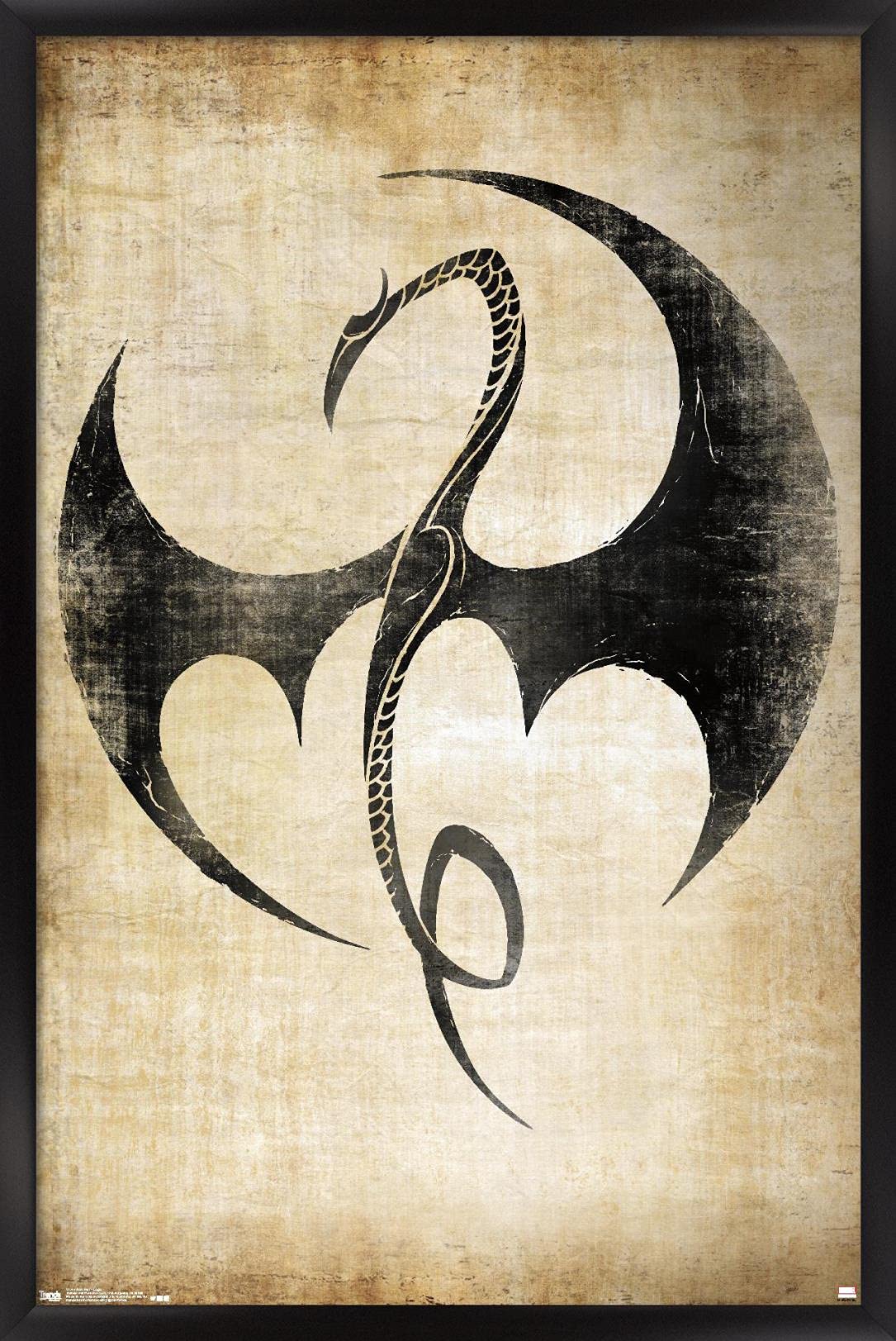 Marvel Comics TV Fist Logo Wall Poster, Amazon.ca: Home