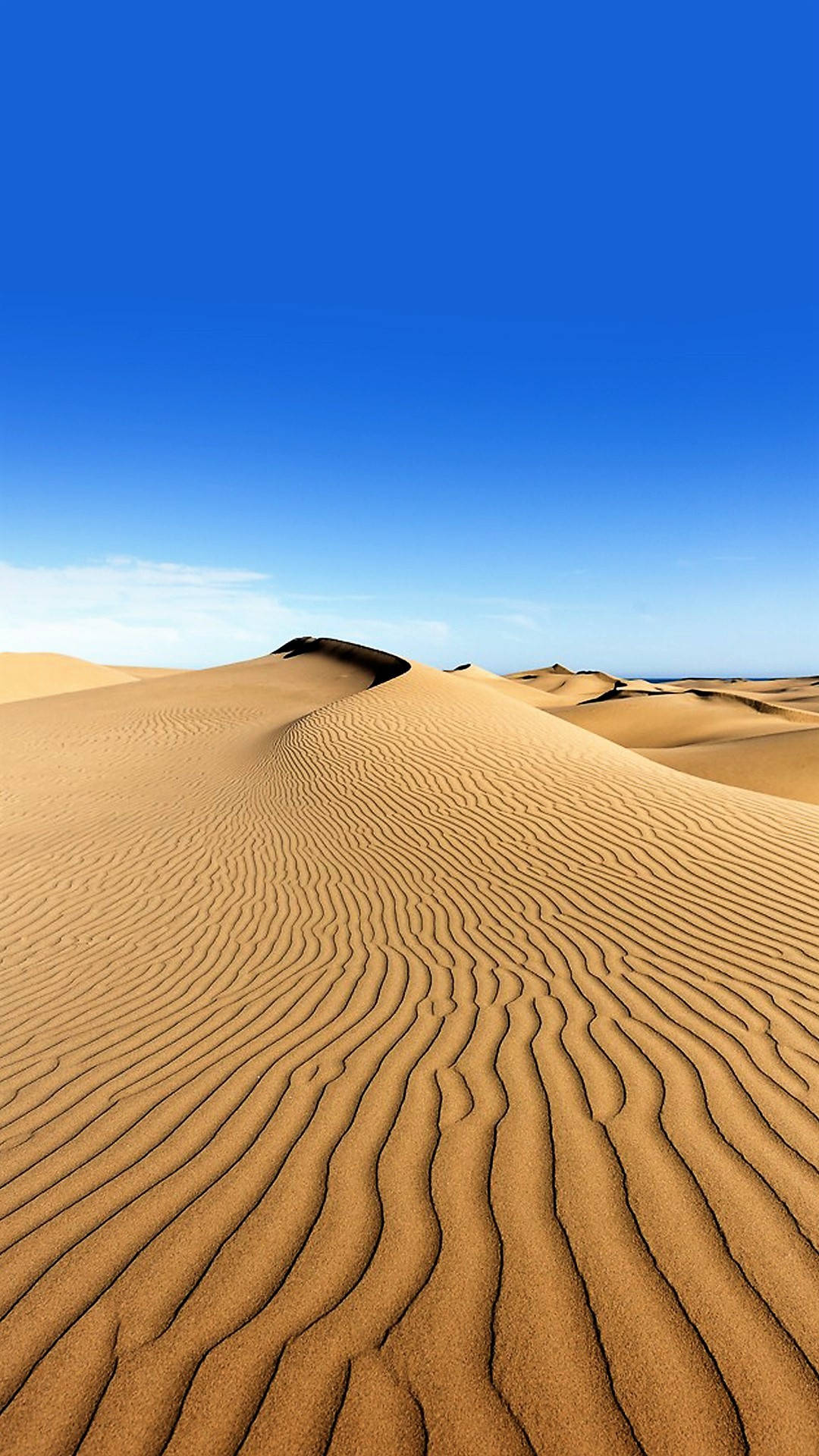 Download Captivating Desert Landscape Samsung Galaxy S4 Wallpaper