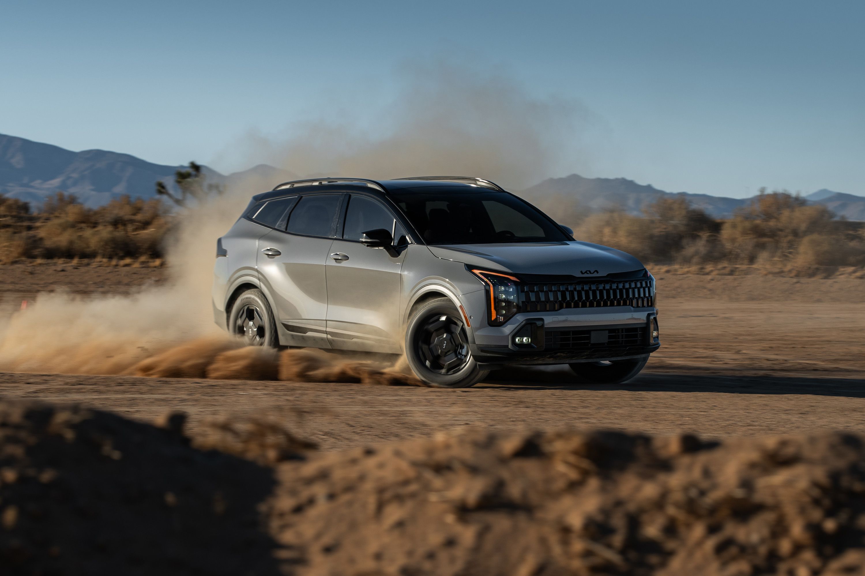 View Exterior Photo of the 2026 Kia Sportage