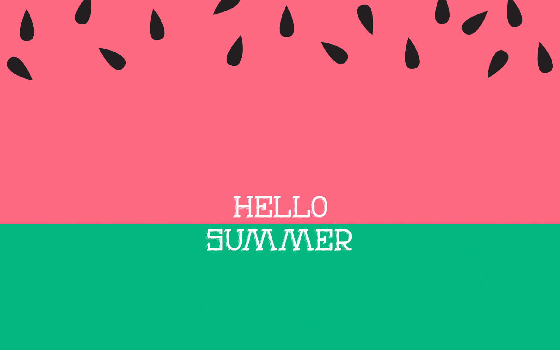 Download Spend your summer days working with this cool and cute desktop! Wallpaper