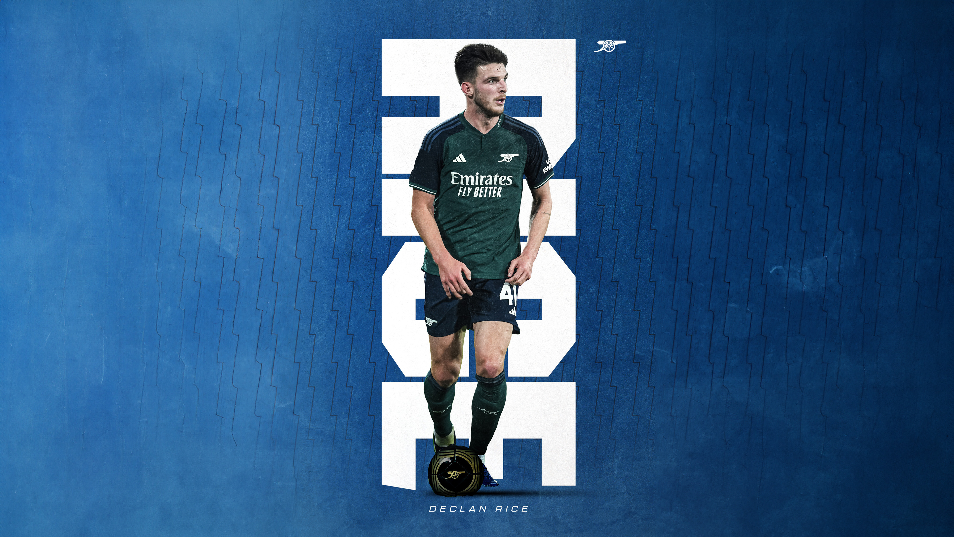 Declan Rice Wallpaper 4K, Arsenal FC