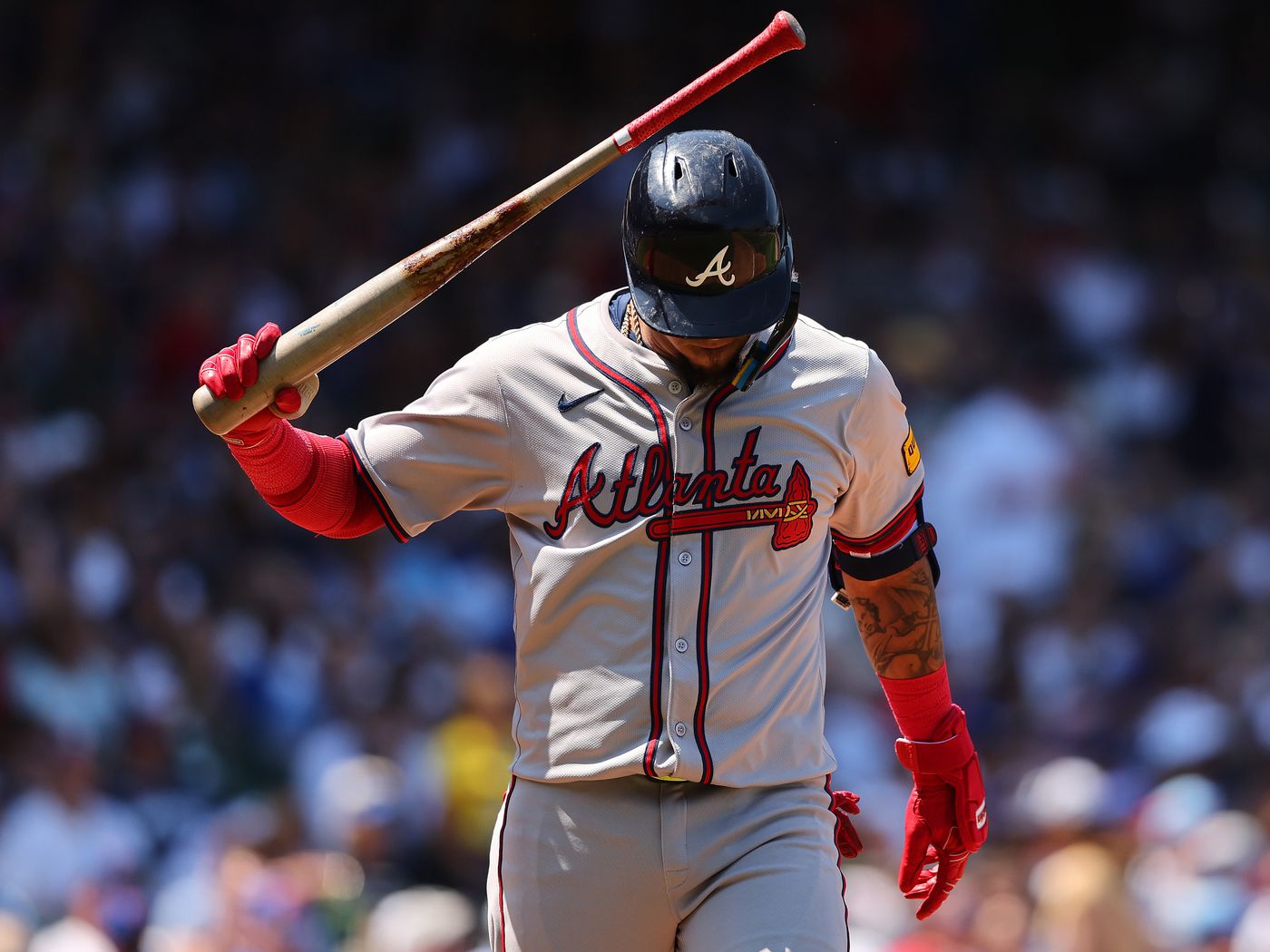 We're seeing some ugly baseball from the Atlanta Braves right now